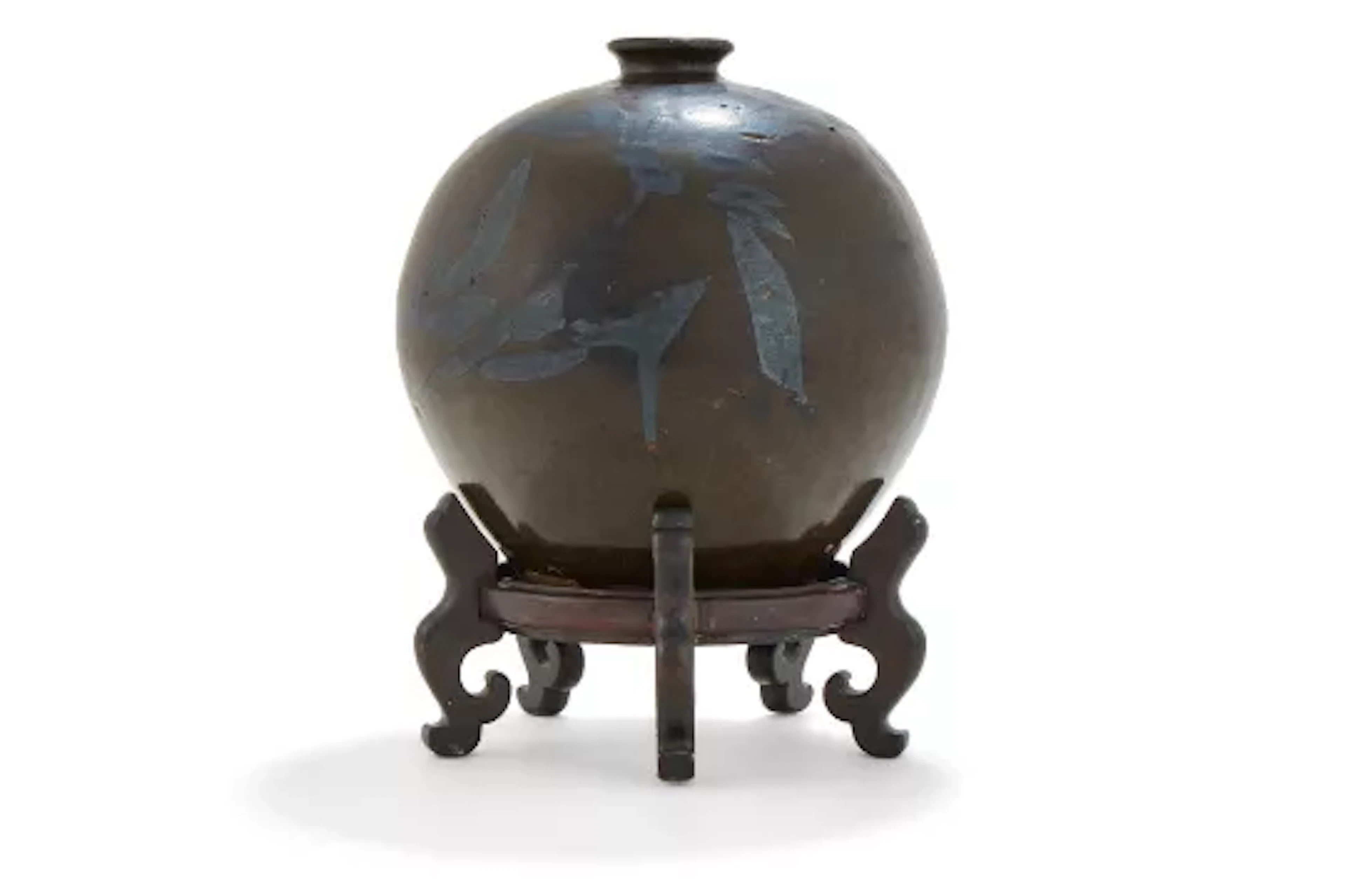 A Chinese russet painted black glazed jar, Song Dynasty (960-1279)