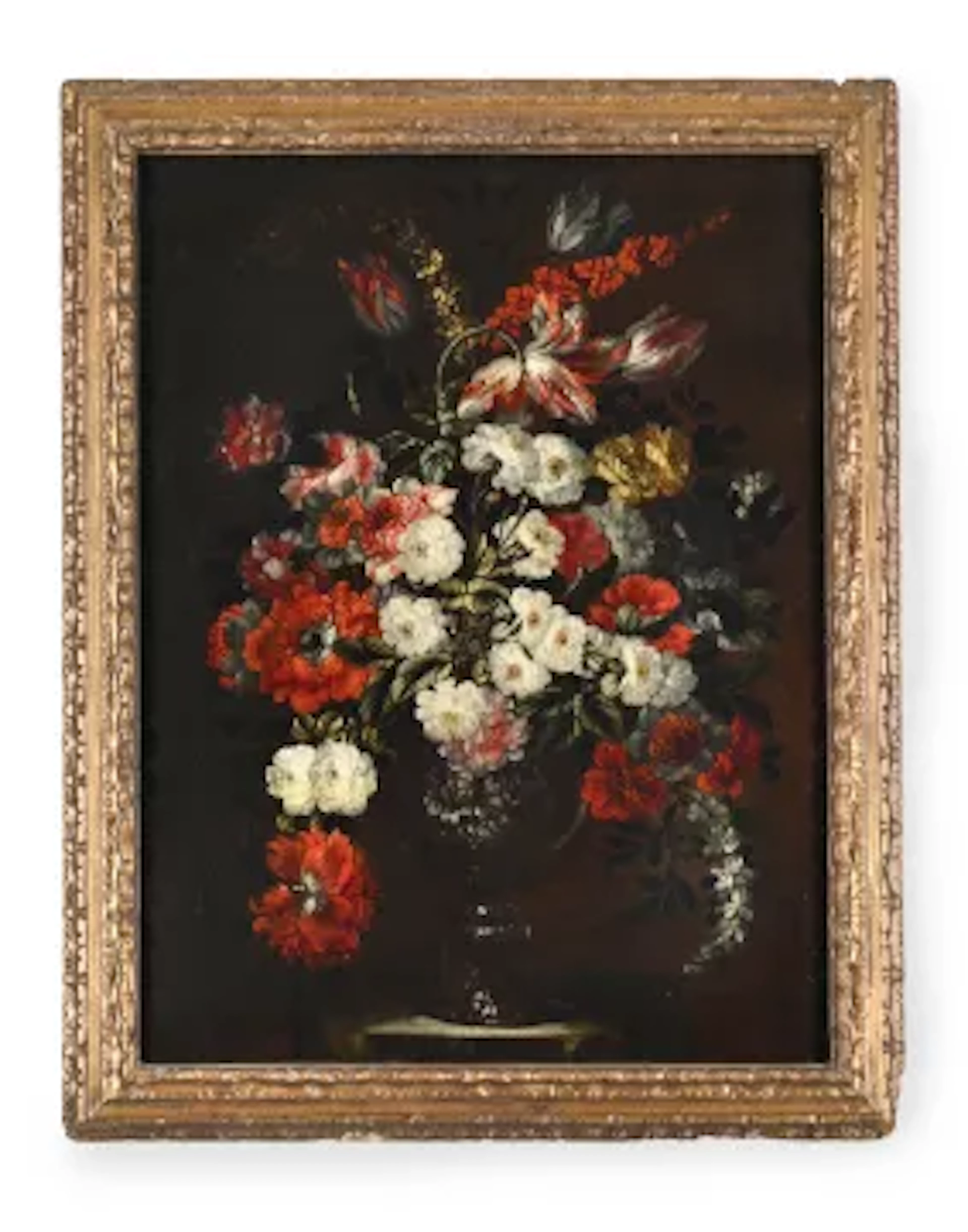 FOLLOWER OF MARIO NUZZI, CALLED MARIO DE' FIORI, STILL LIFE OF FLOWERS