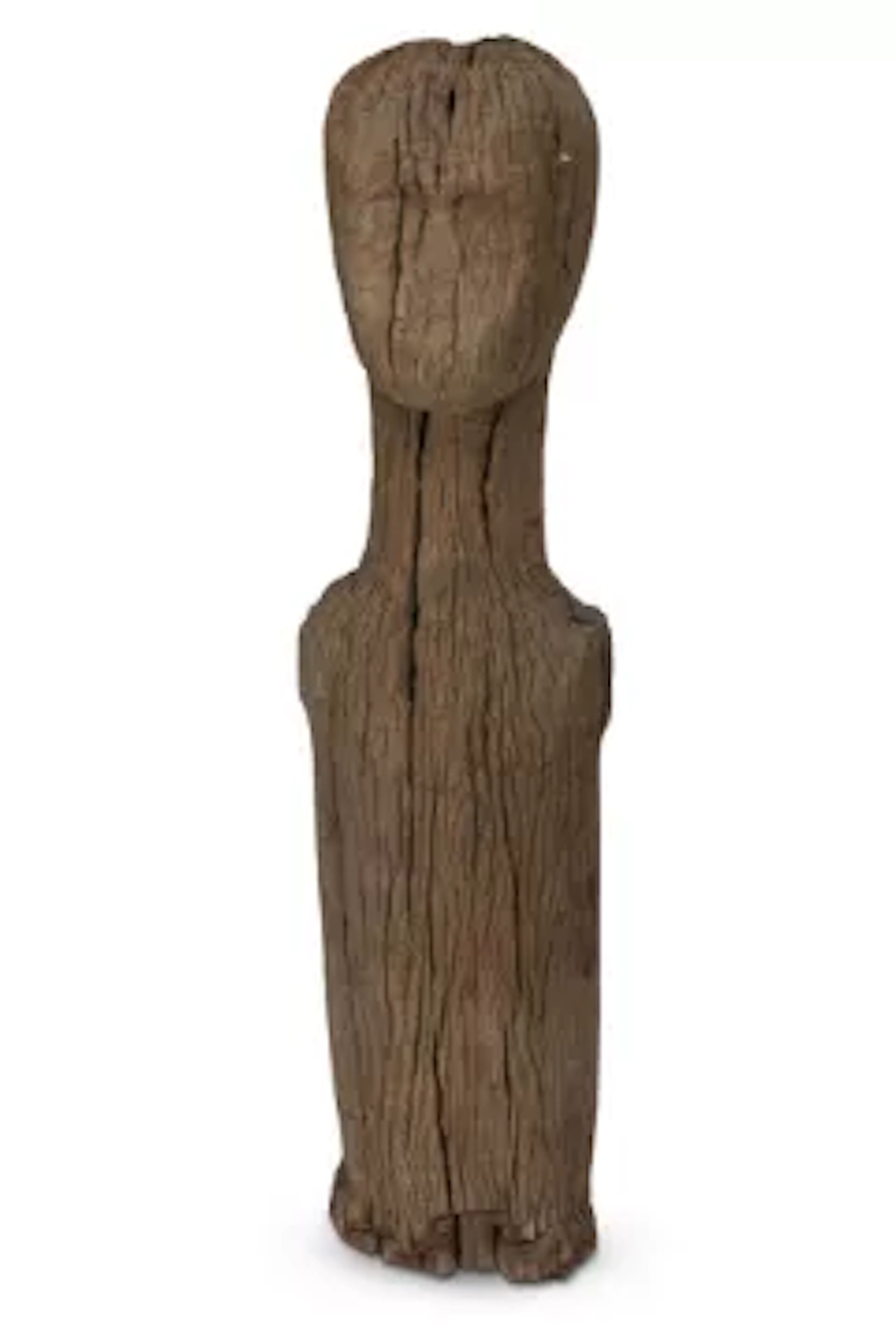 A CARVED WOOD ROOF GUARDIAN, NEPALESE, 19TH CENTURY OR EARLIER