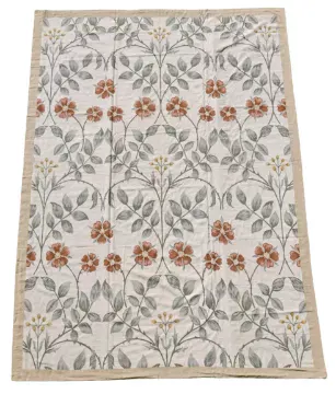 AN ENGLISH NEEDLEPOINT CARPET, IN ARTS & CRAFTS STYLE, 20TH CENTURY