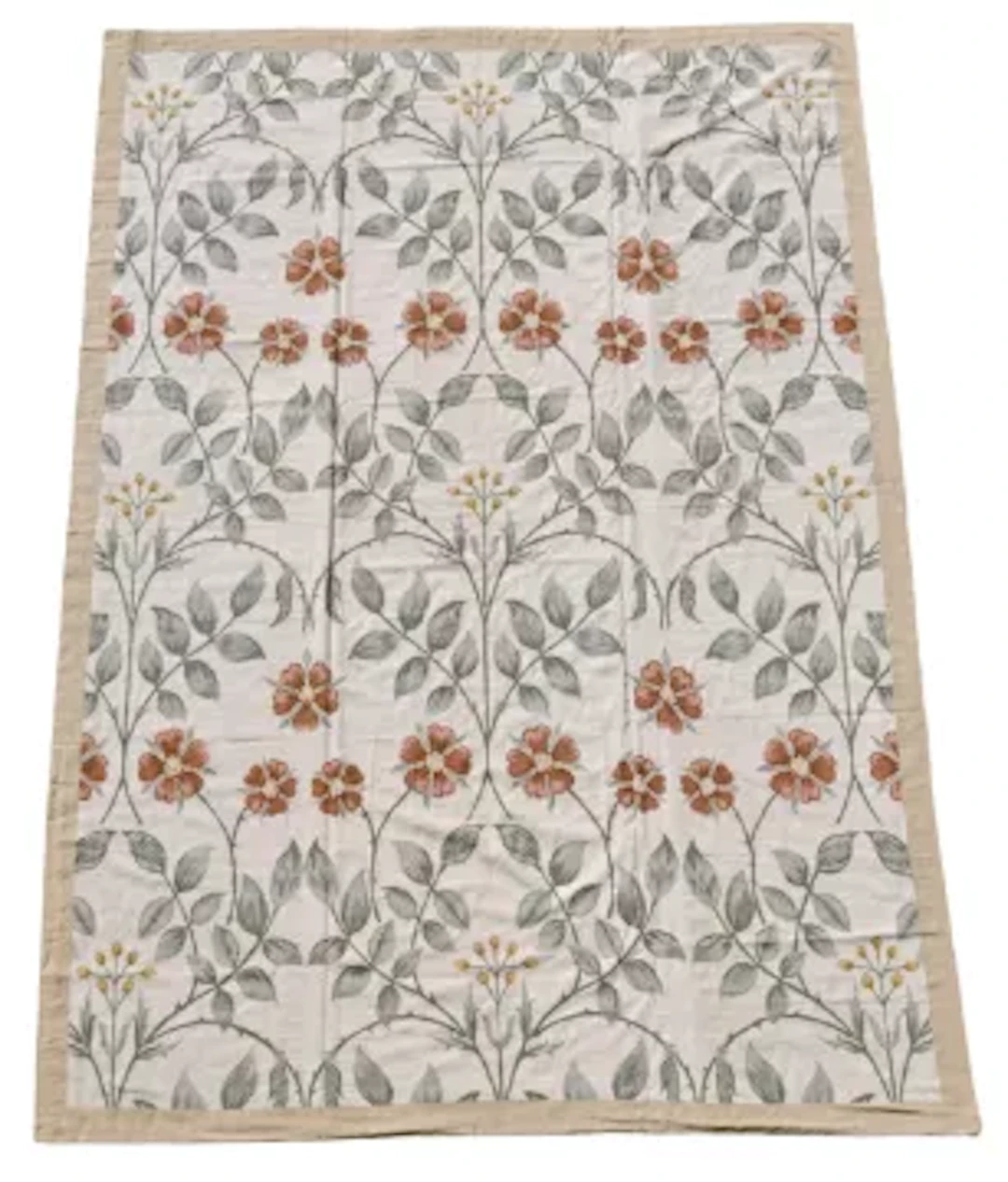 AN ENGLISH NEEDLEPOINT CARPET, IN ARTS & CRAFTS STYLE, 20TH CENTURY