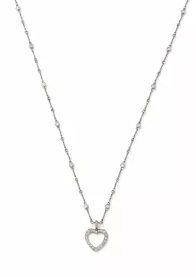 TIFFANY & CO., A DIAMOND SET PENDANT NECKLACE