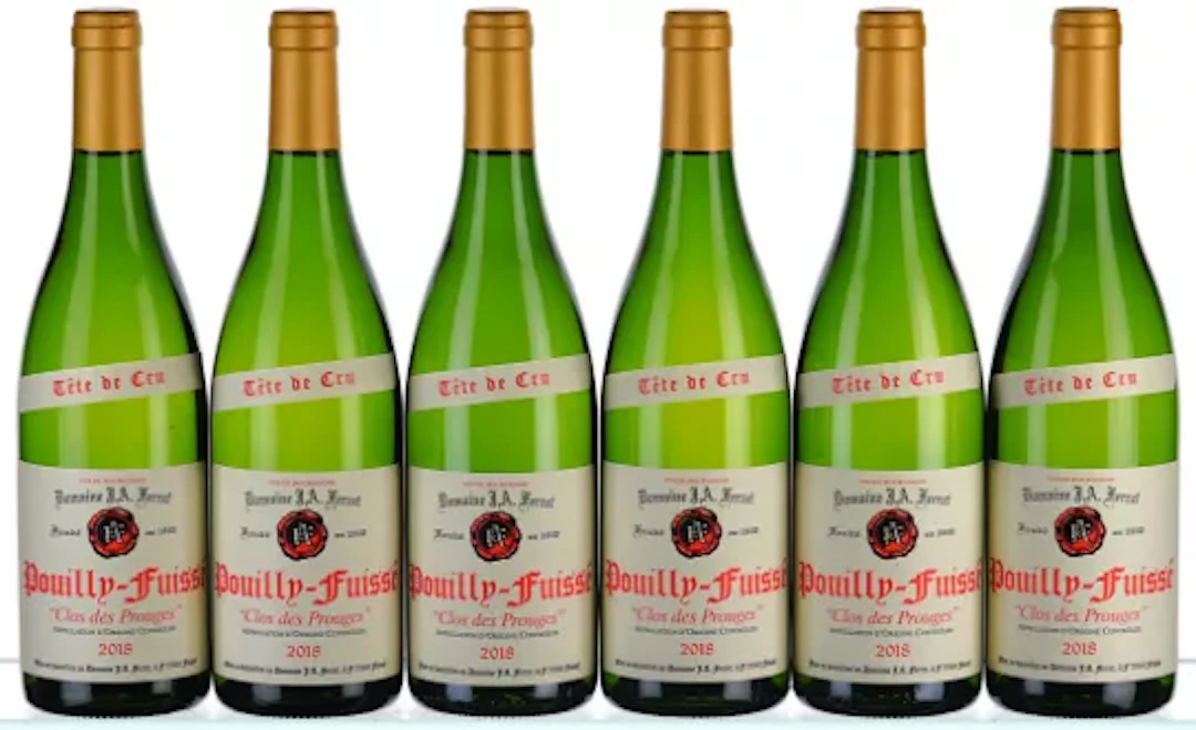 2018 Domaine J. A. Ferret, Pouilly-Fuisse, Clos des Prouges