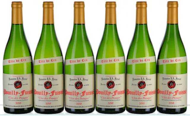 2018 Domaine J. A. Ferret, Pouilly-Fuisse, Clos des Prouges