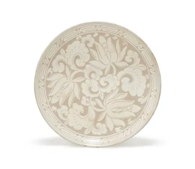 A large Cizhou dish, Possibly Jin Dynasty