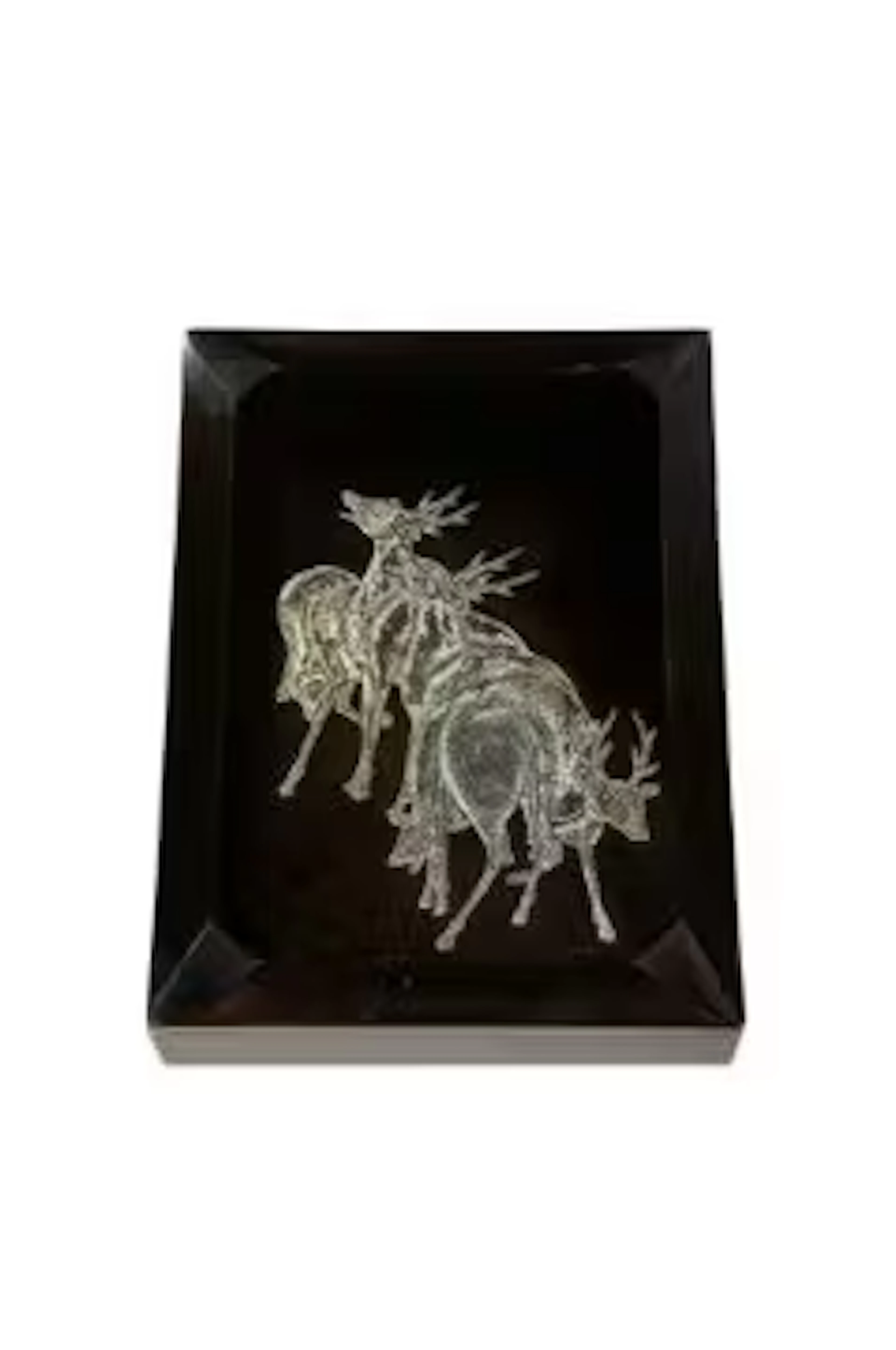 ‡ A suzuribako [writing box], Signed Tsuchida Soetsu and kao [cursive