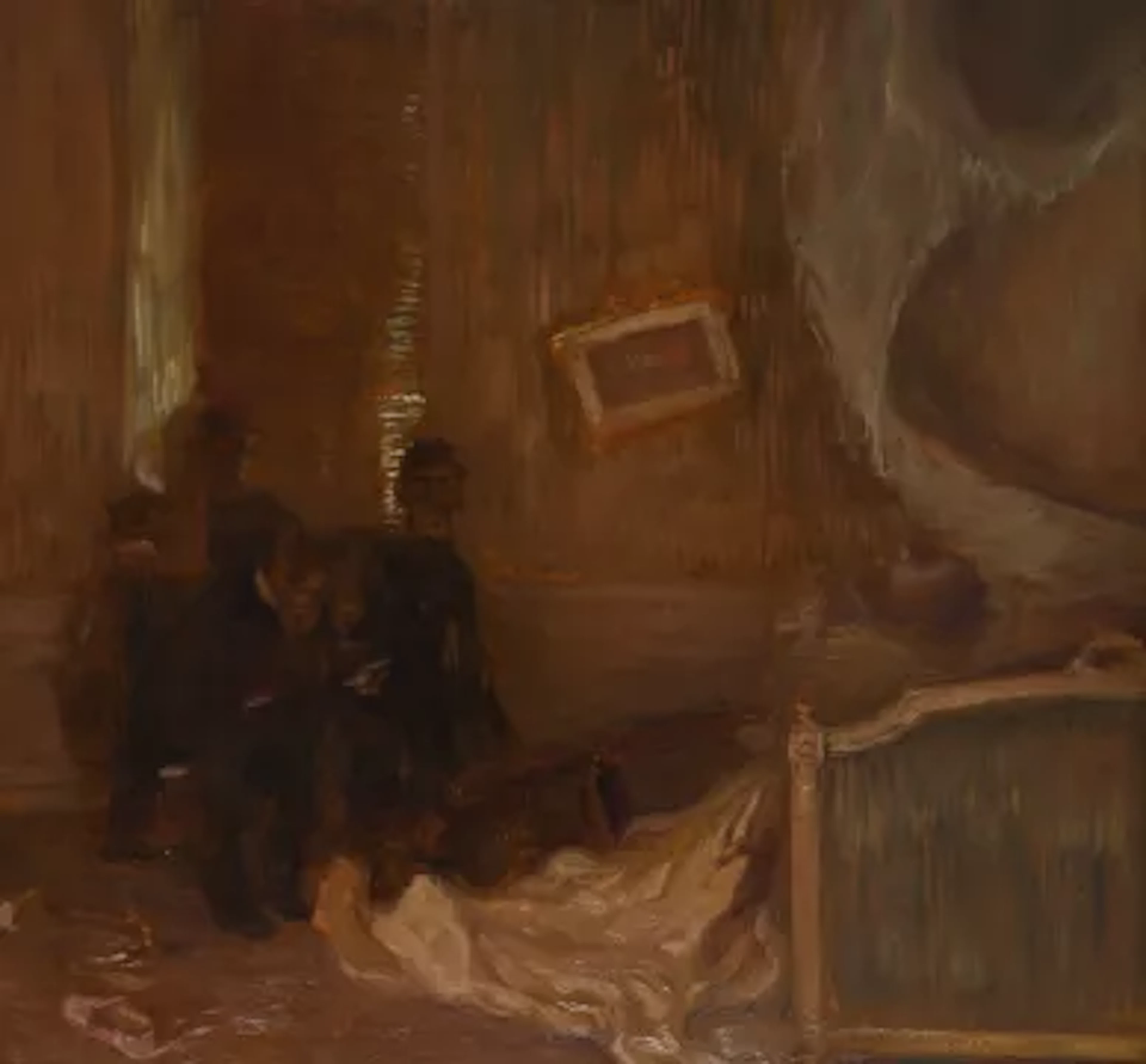 GASTON LA TOUCHE (FRENCH 1854-1913), APRÈS LE CAMBRIOLAGE