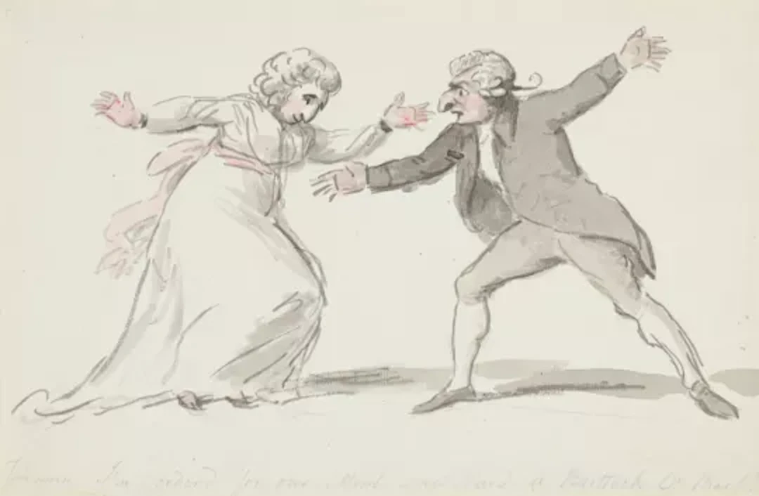 GEORGE DANCE THE YOUNGER, R.A. (BRITISH 1741-1825), THIS MORN I'VE