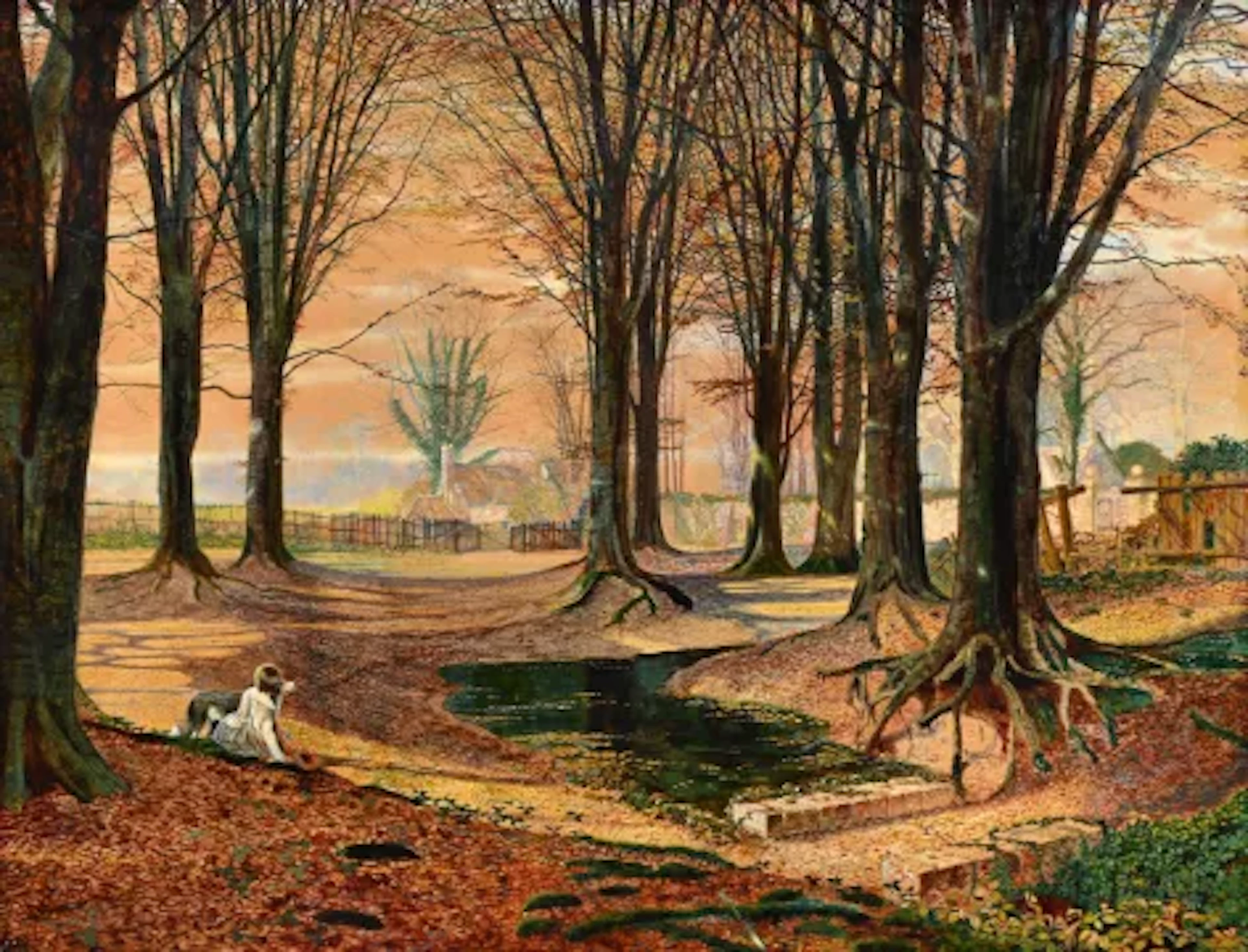 ‡ JOHN ATKINSON GRIMSHAW (BRITISH 1836-1893), BEECHWOOD