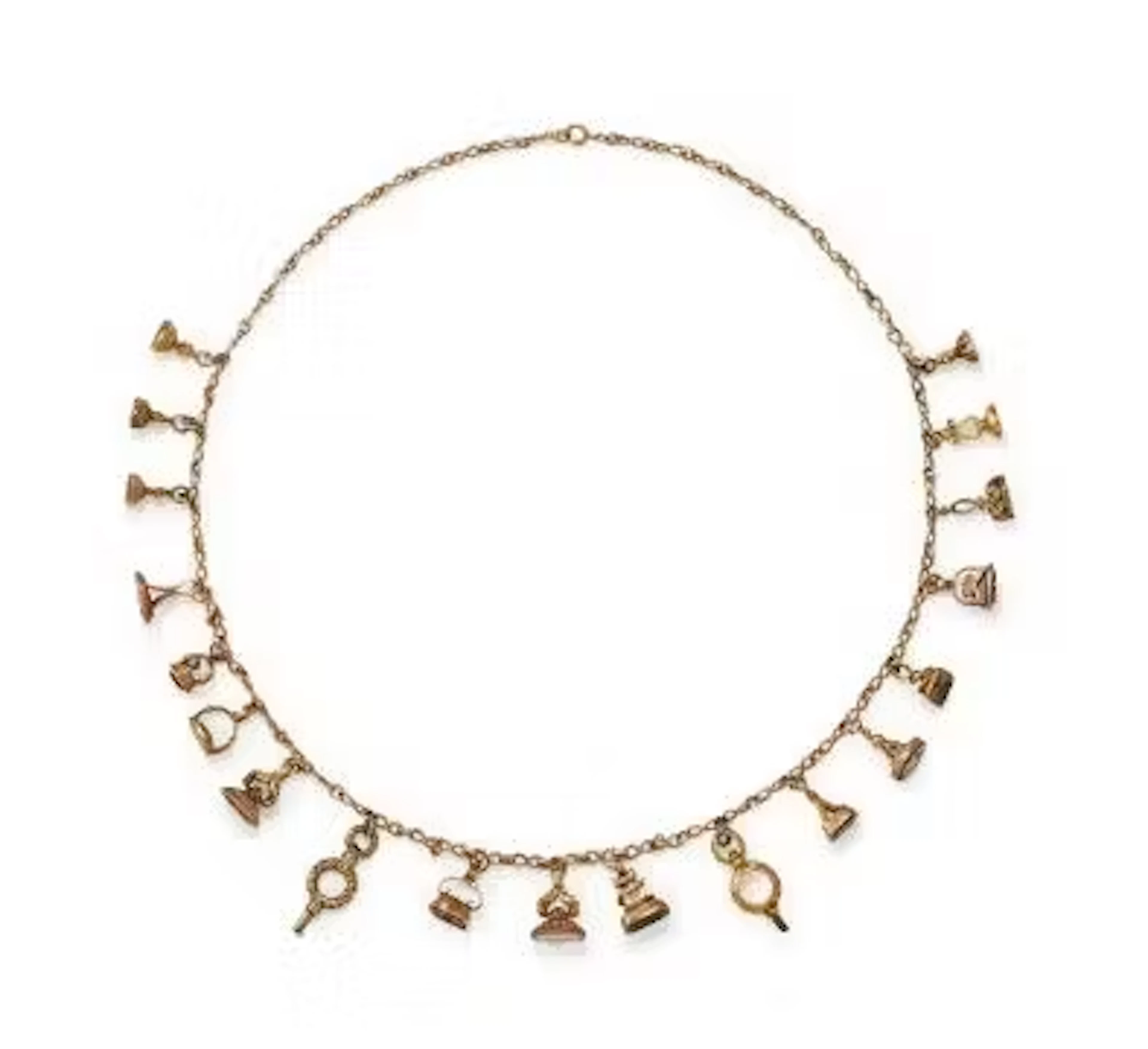 A FOB SEAL NECKLACE