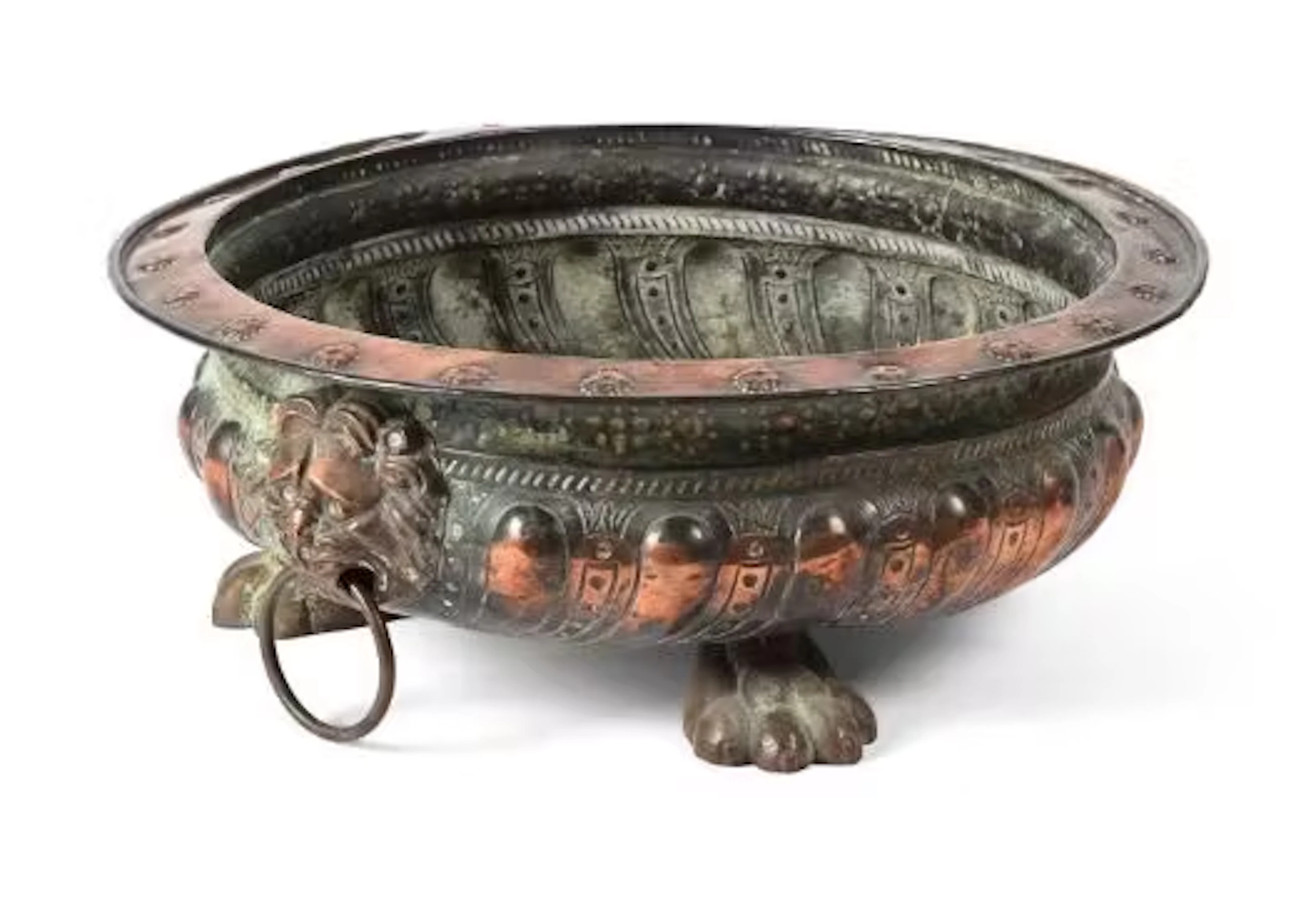 A COPPER PLANTER OR WINE COOLER, DUTCH, 19TH CENTURY