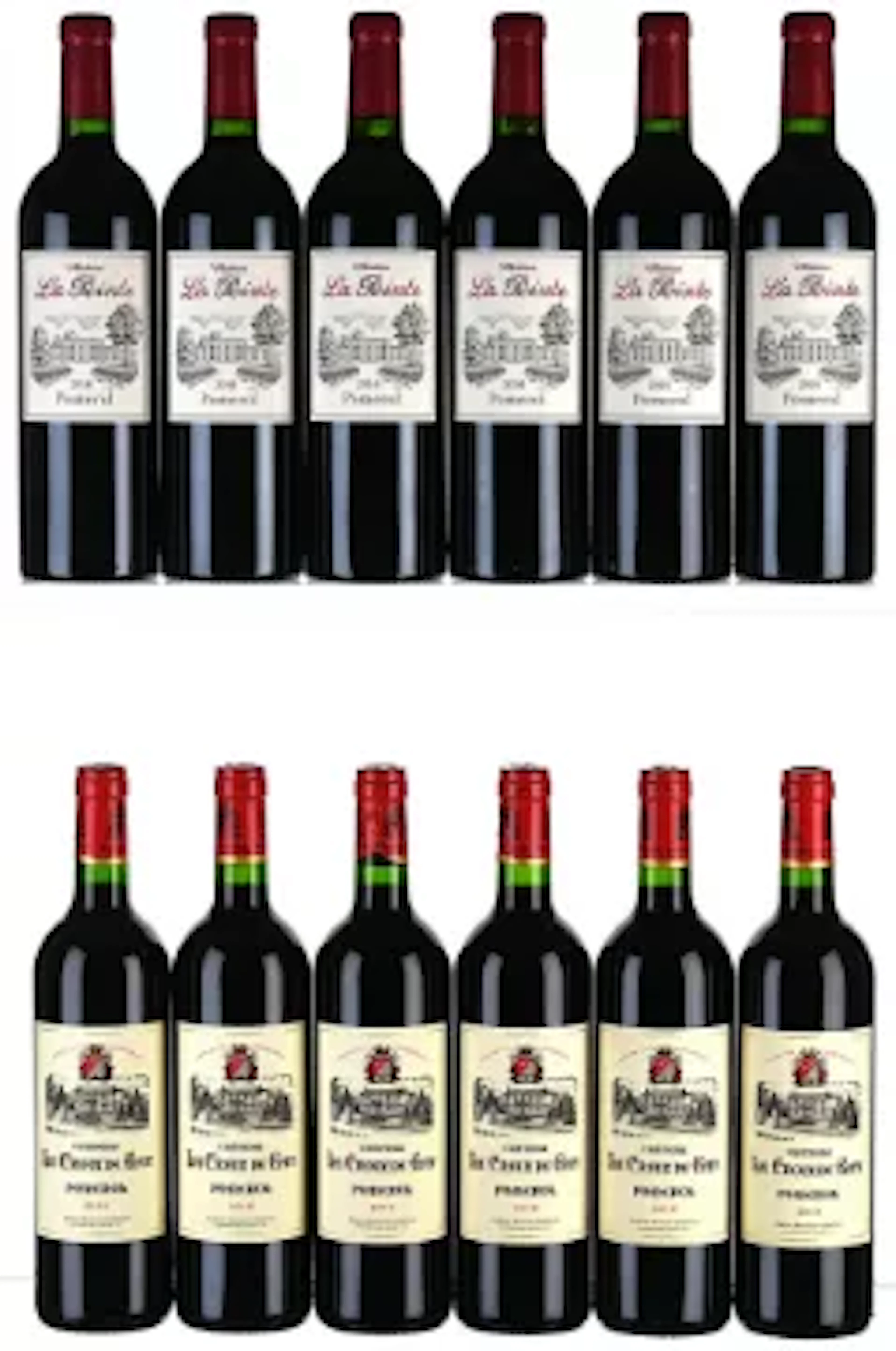 2016/2019 Mixed Lot of Chateau La Pointe and Chateau La Croix de Gay, Pomerol