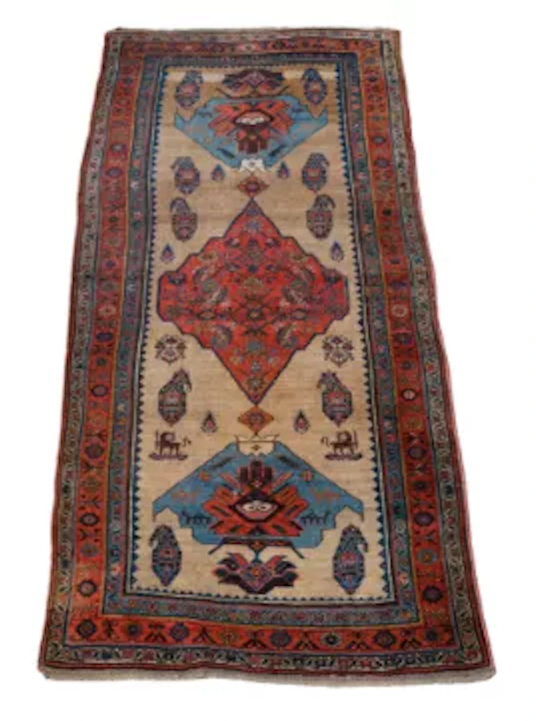 A BIDJAR GALLERY CARPET, WEST PERSIA, CIRCA 1870