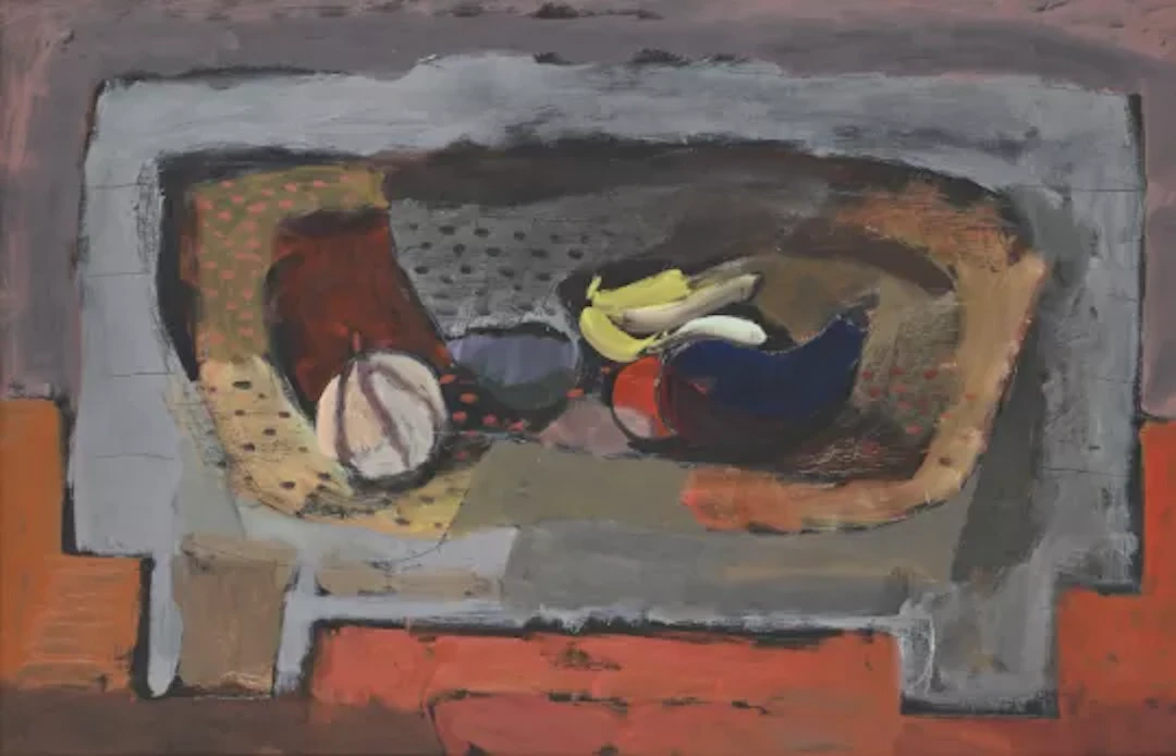 λ CLIVE BLACKMORE (BRITISH B. 1940), STILL LIFE ON SMALL TABLE