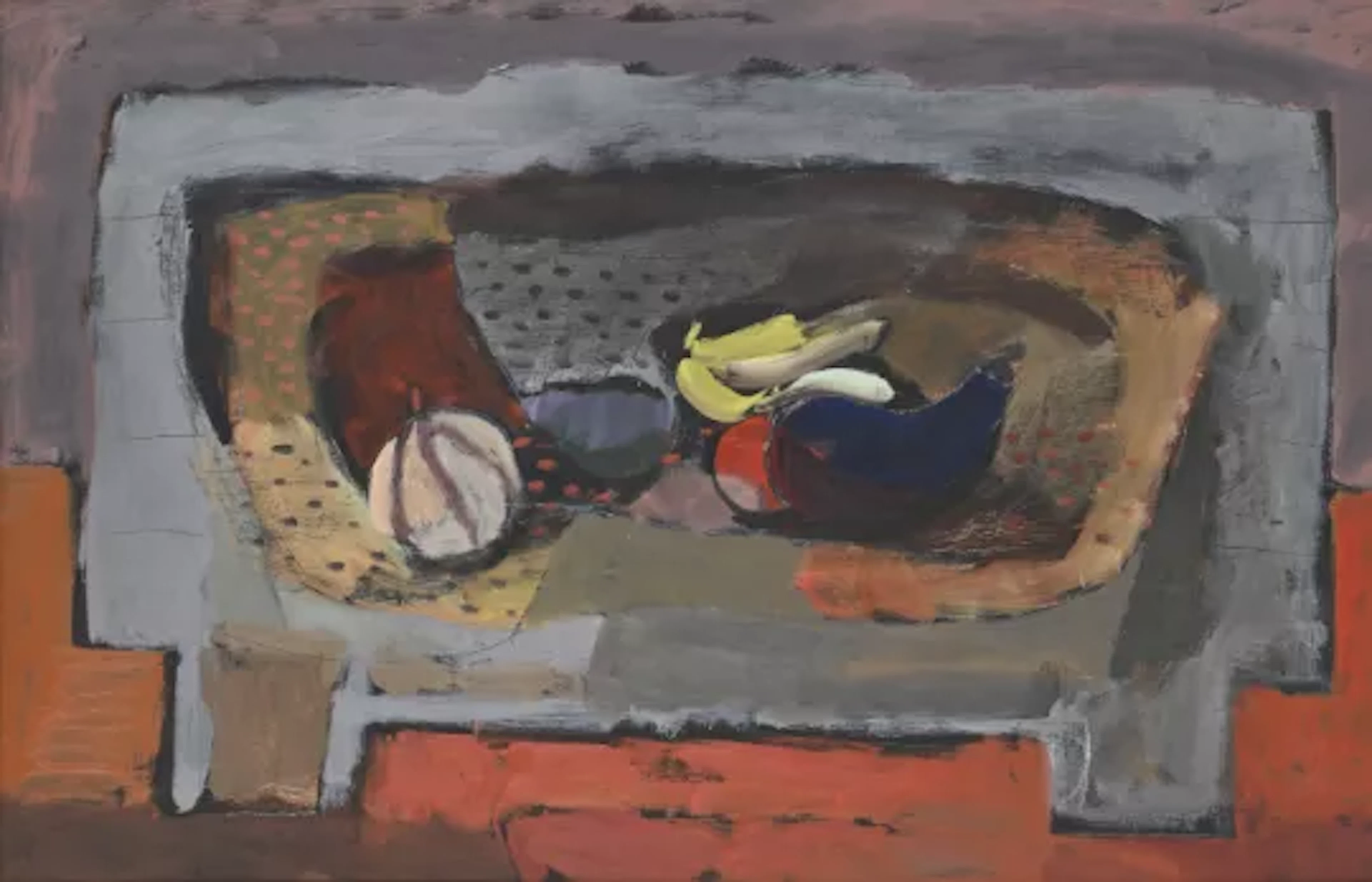 λ CLIVE BLACKMORE (BRITISH B. 1940), STILL LIFE ON SMALL TABLE