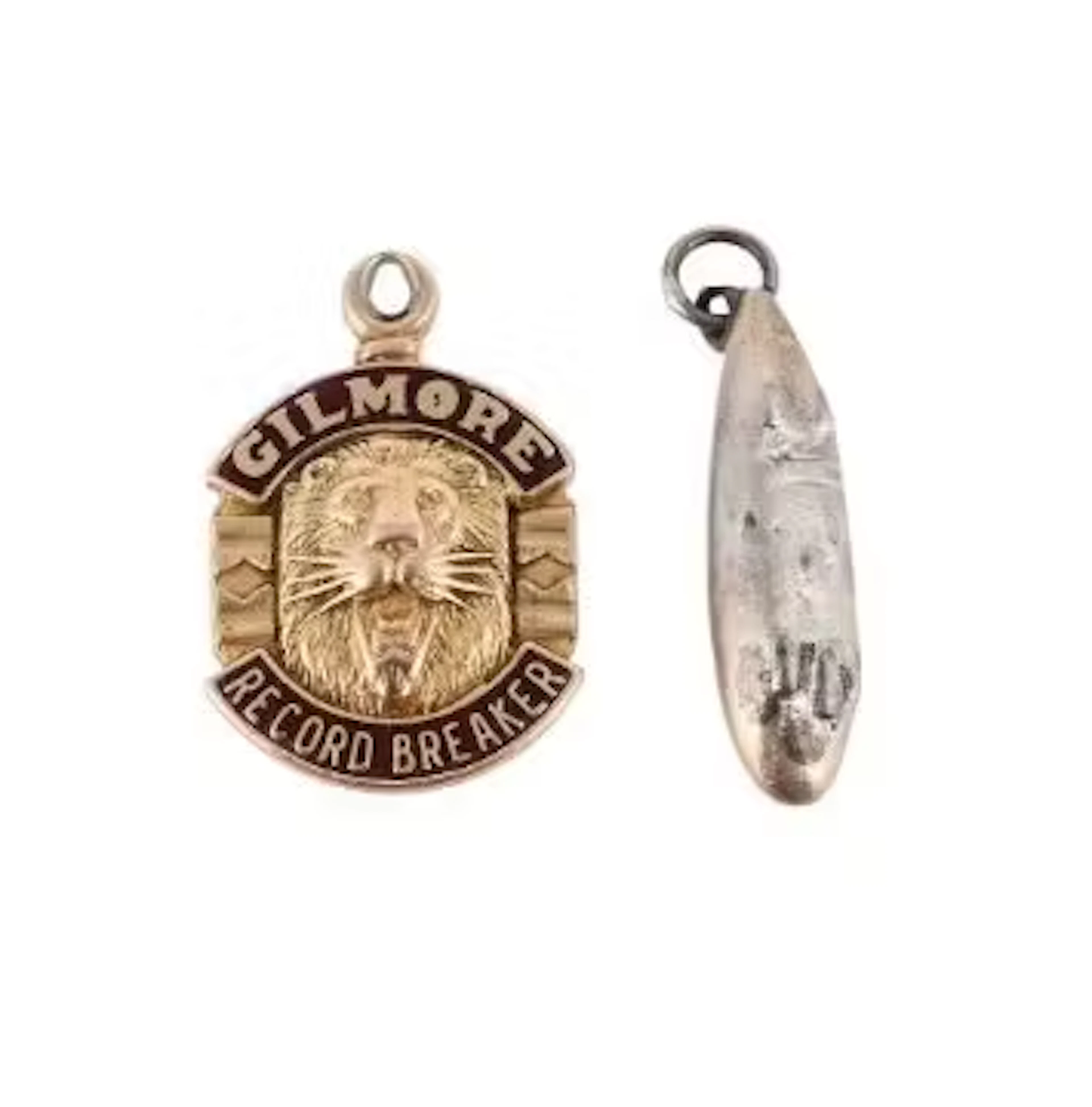 JOHN COBB, A COMMEMORATIVE 'GILMORE RECORD BREAKER' MEDALION AND RAILTON
