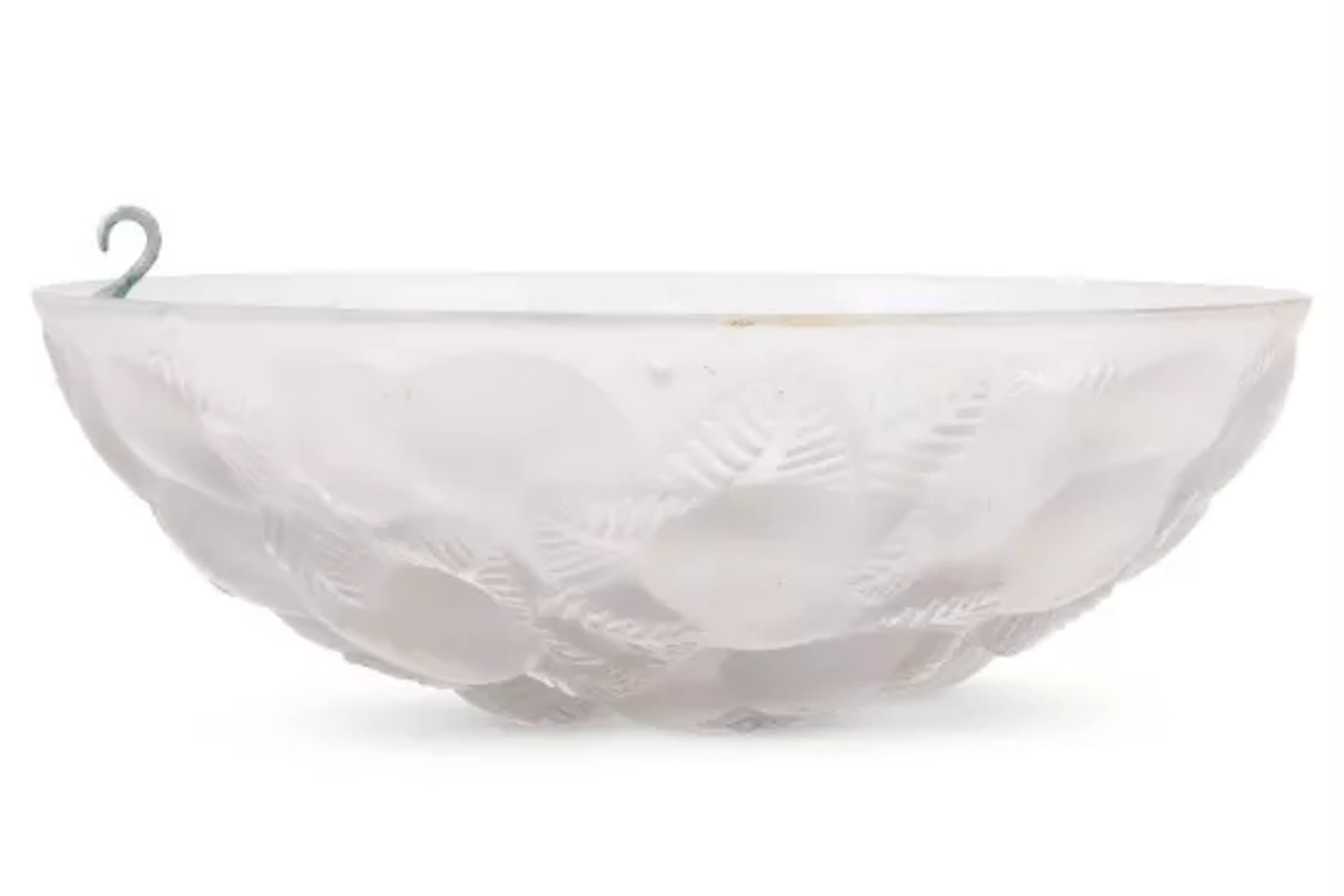 A RENÉ LALIQUE (FRENCH, 1860-1945) 'LAUSANNE' PLAFONNIER, DESIGNED