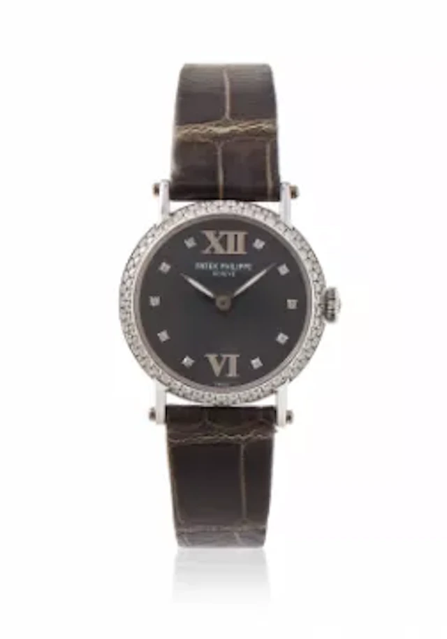 Y PATEK PHILIPPE, CALATRAVA, REF. 481G-001, LADY'S 18 CARAT WHITE