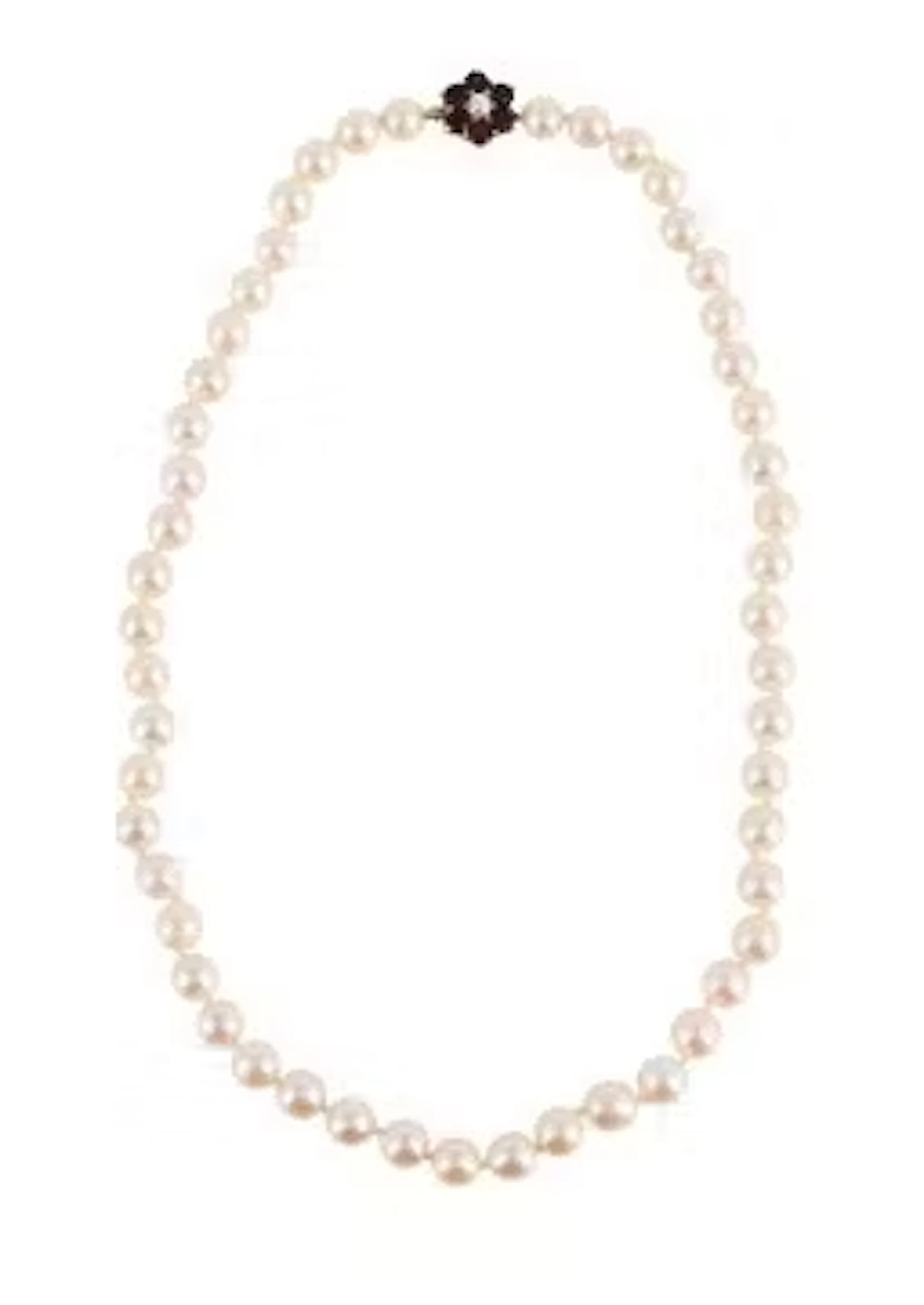 TWO CULTURED PEARL NECKLACES