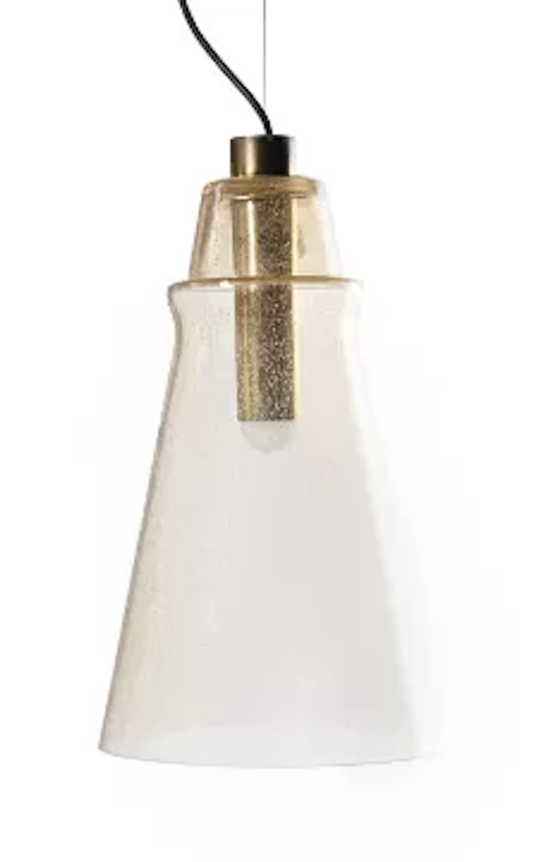 A HANGING PENDANT LIGHT IN THE MURANO STYLE