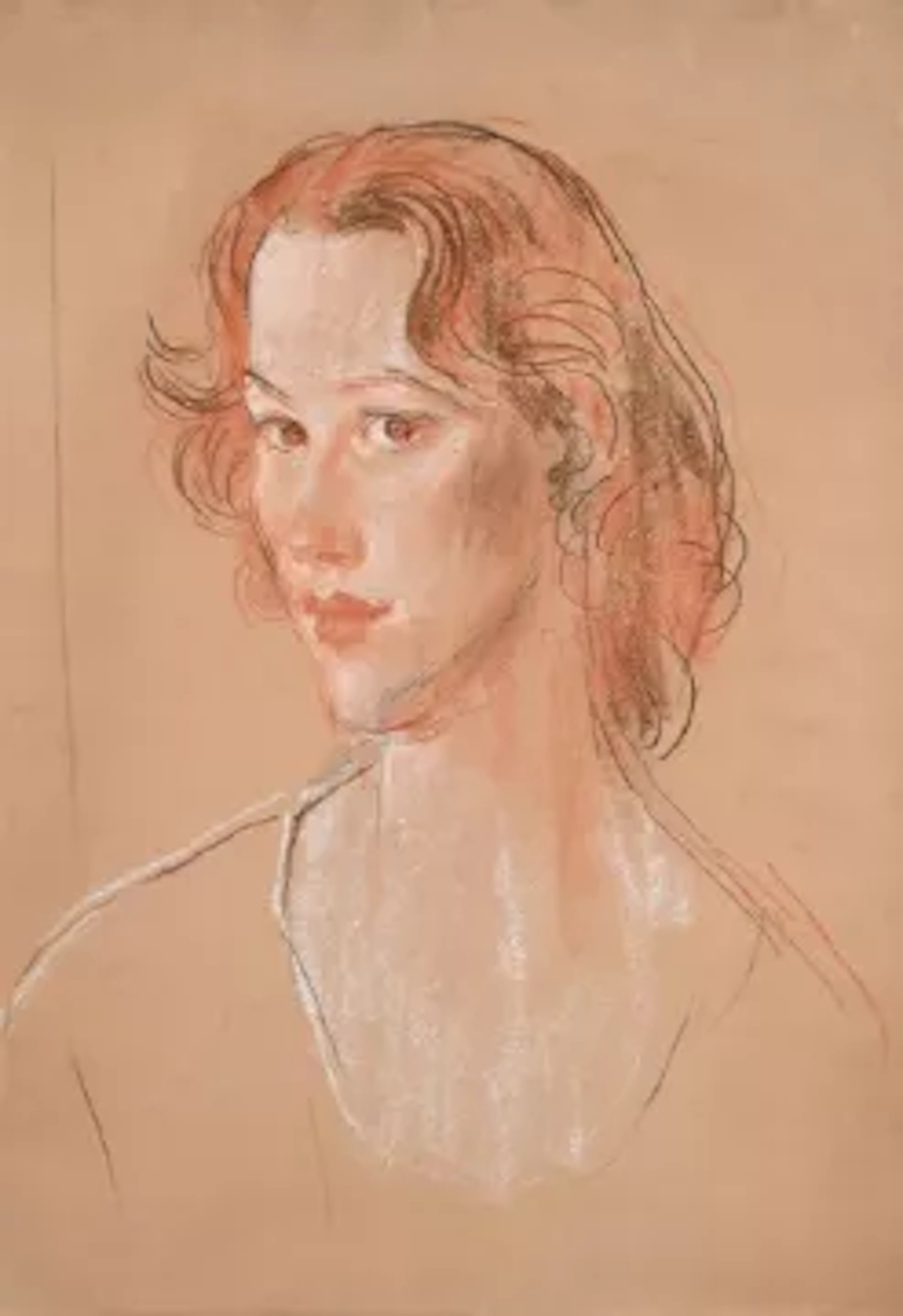 λ AUGUSTUS JOHN (BRITISH 1878-1961), PORTRAIT OF JEMIMA PITMAN