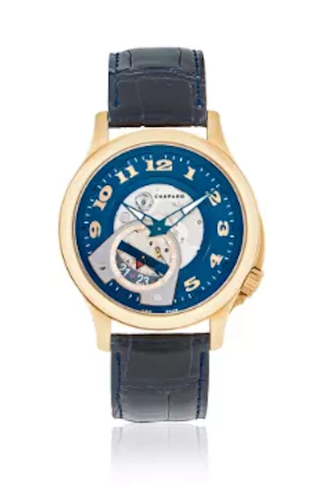 Y CHOPARD, TWIST TECH, REF. 1888, A LIMITED EDITION 18 CARAT GOLD WRISTWATCH