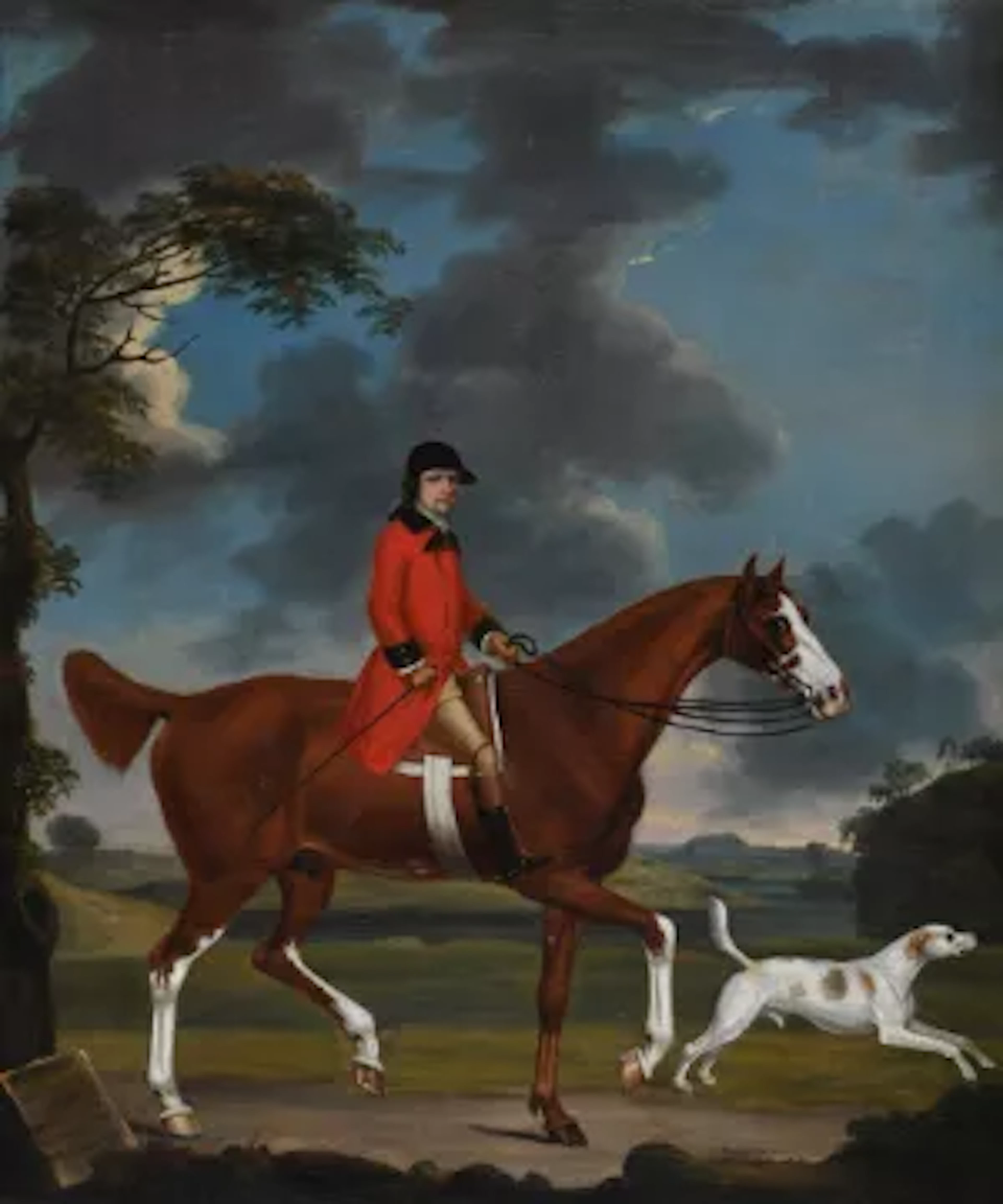 THOMAS STRINGER (BRITISH 1722-1790), PORTRAIT OF COLONEL SLOPER WITH