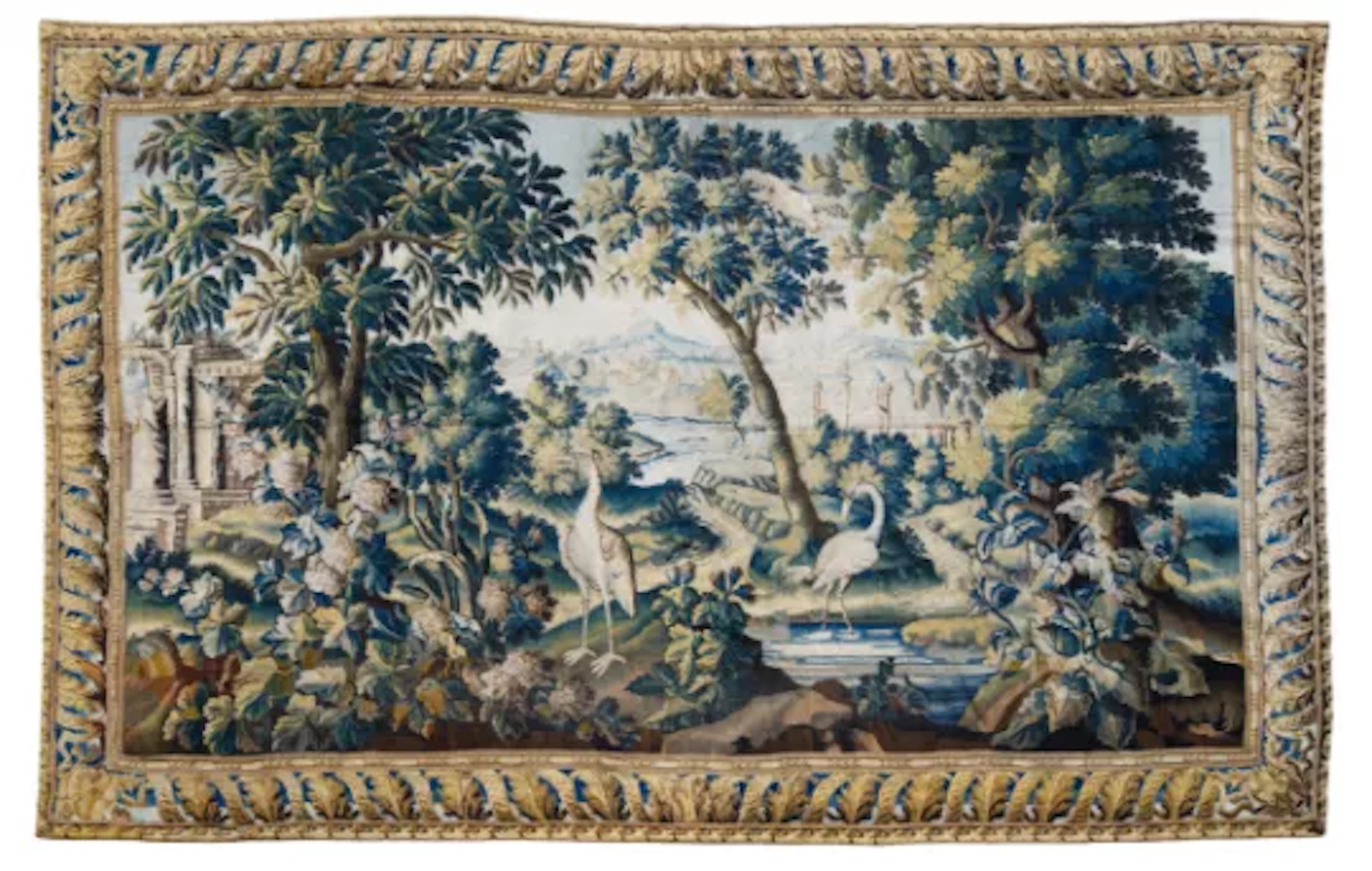 A FRENCH VERDURE TAPESTRY, 18TH CENTURY