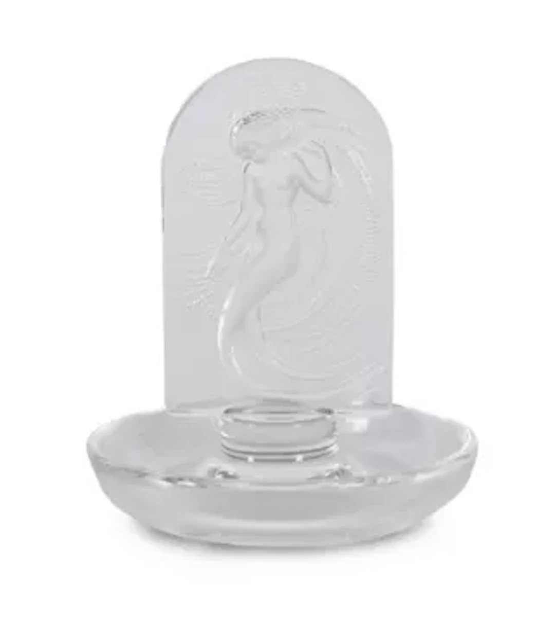 RENE LALIQUE (FRENCH, 1860-1945), 'NAÏDE' CENDRIER, DESIGNED 1930, POST 1978