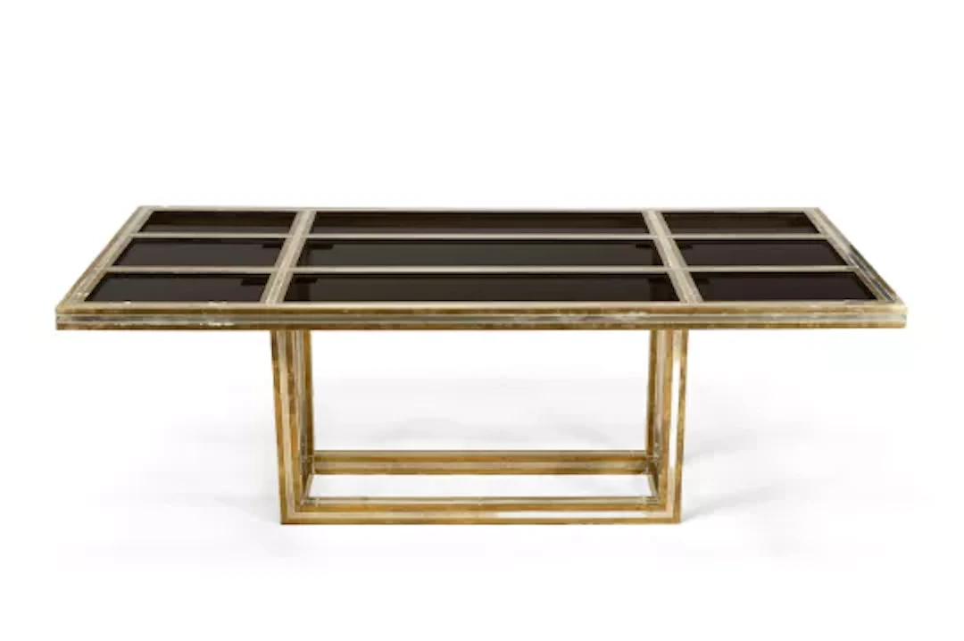 ROMEO REGA (ITALIAN, 1908-1998) ATTRIBUTED, DINING TABLE, CIRCA 1970