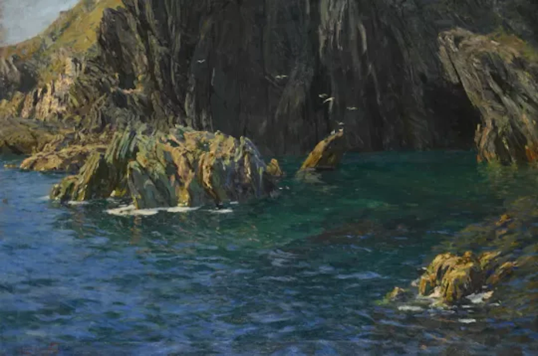 λ CORNELIUS WAGNER (GERMAN 1870-1956), THE CORNISH COAST
