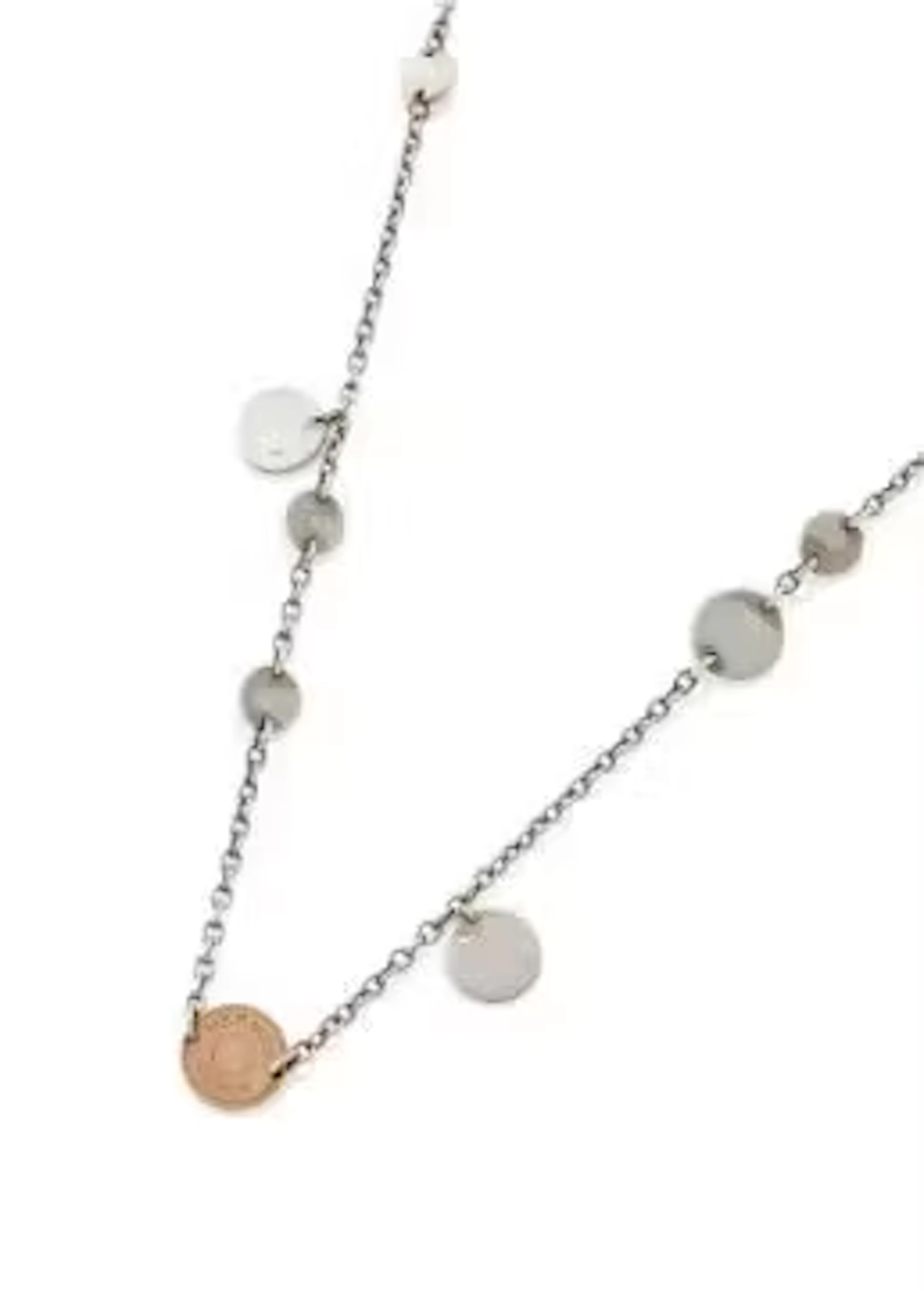 HERMÈS, CONFETTIS, A SILVER LONG CHAIN