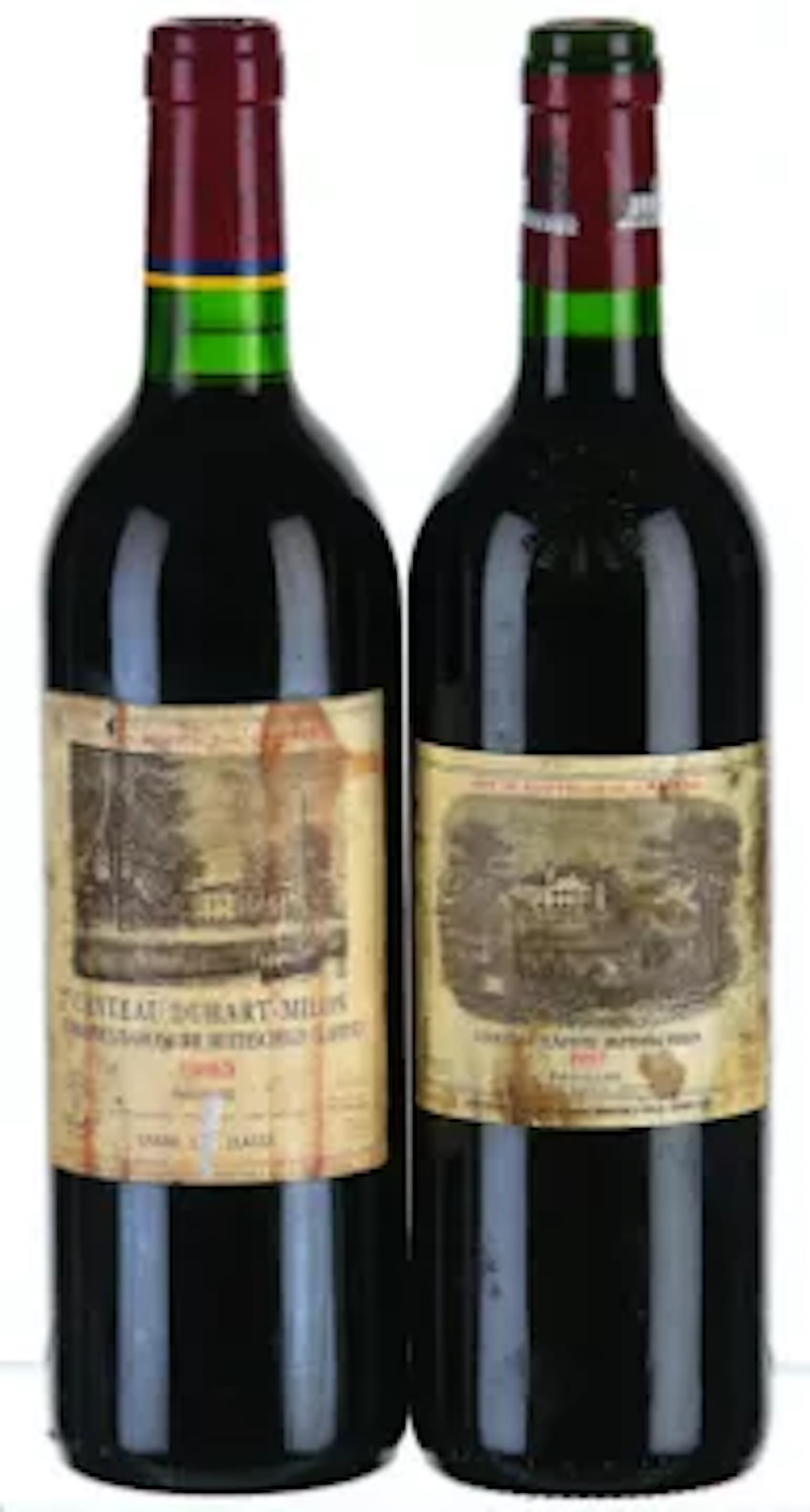 1993/1997 Mixed Lot of Chateau Lafite Rothschild and Chateau Duhart-Milon
