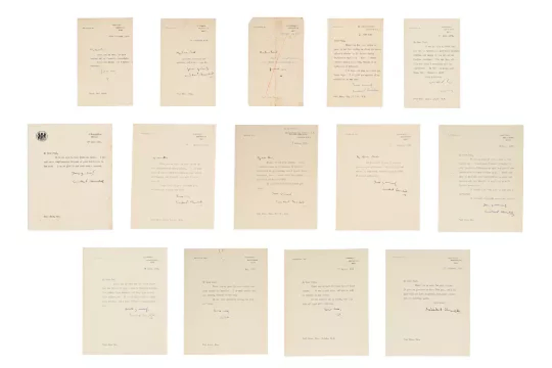 CHURCHILL, Sir Winston (1874-1965), fourteen letters variously signed