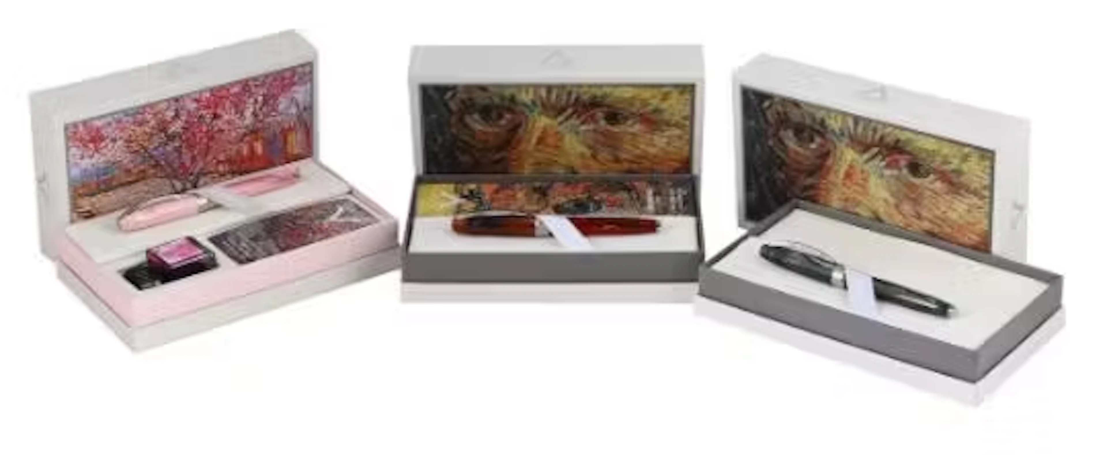 VISCONTI, VINCENT VAN GOGH, THREE FOUNTAIN PENS