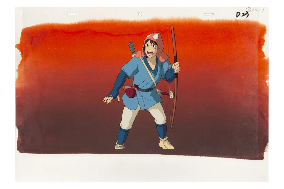 PRINCESS MONONOKE, Celluloid. Director: Hayao MIYAZAKI / Studio: Studio