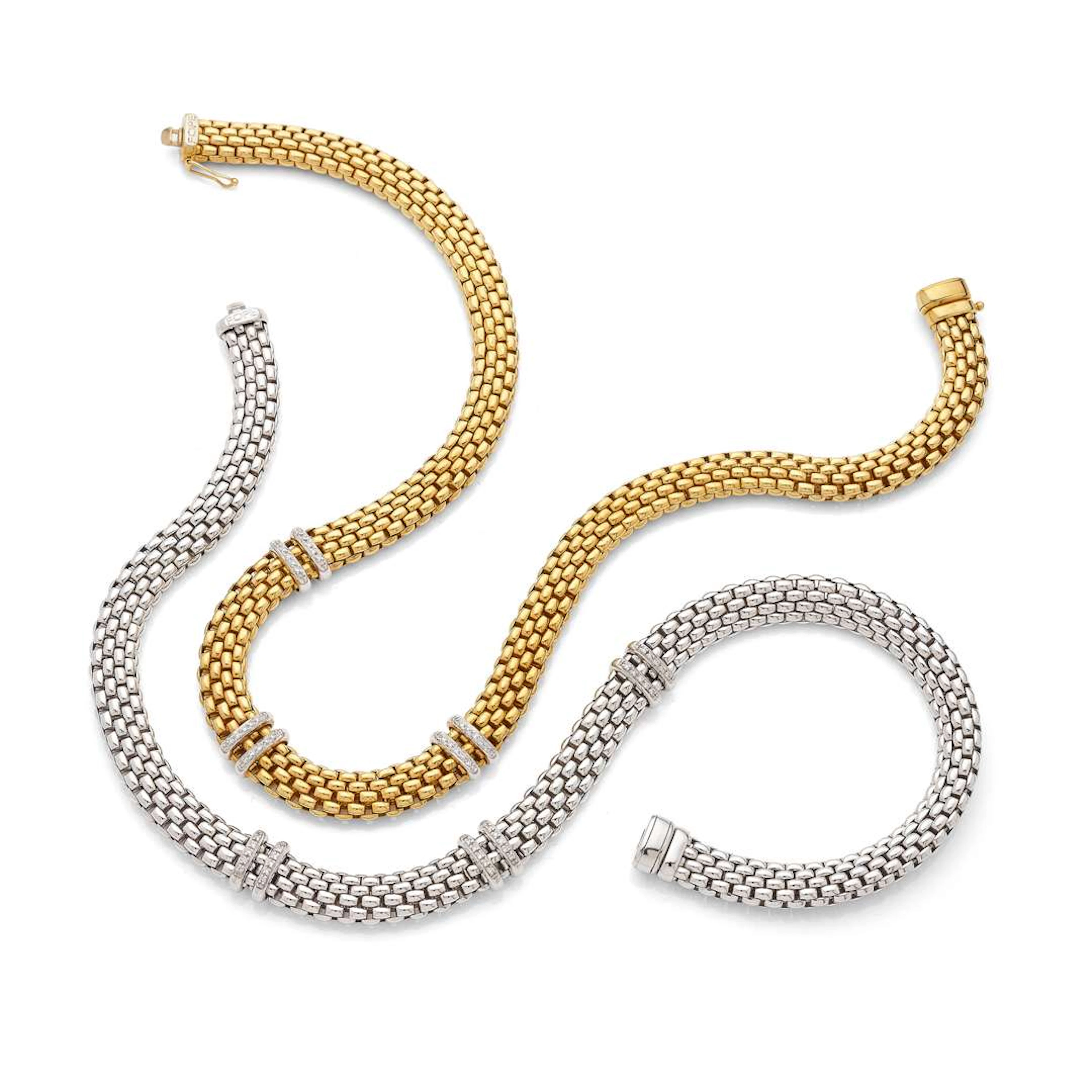 CONVERTIBLE LONG NECKLACE, Poids : 131,9 g