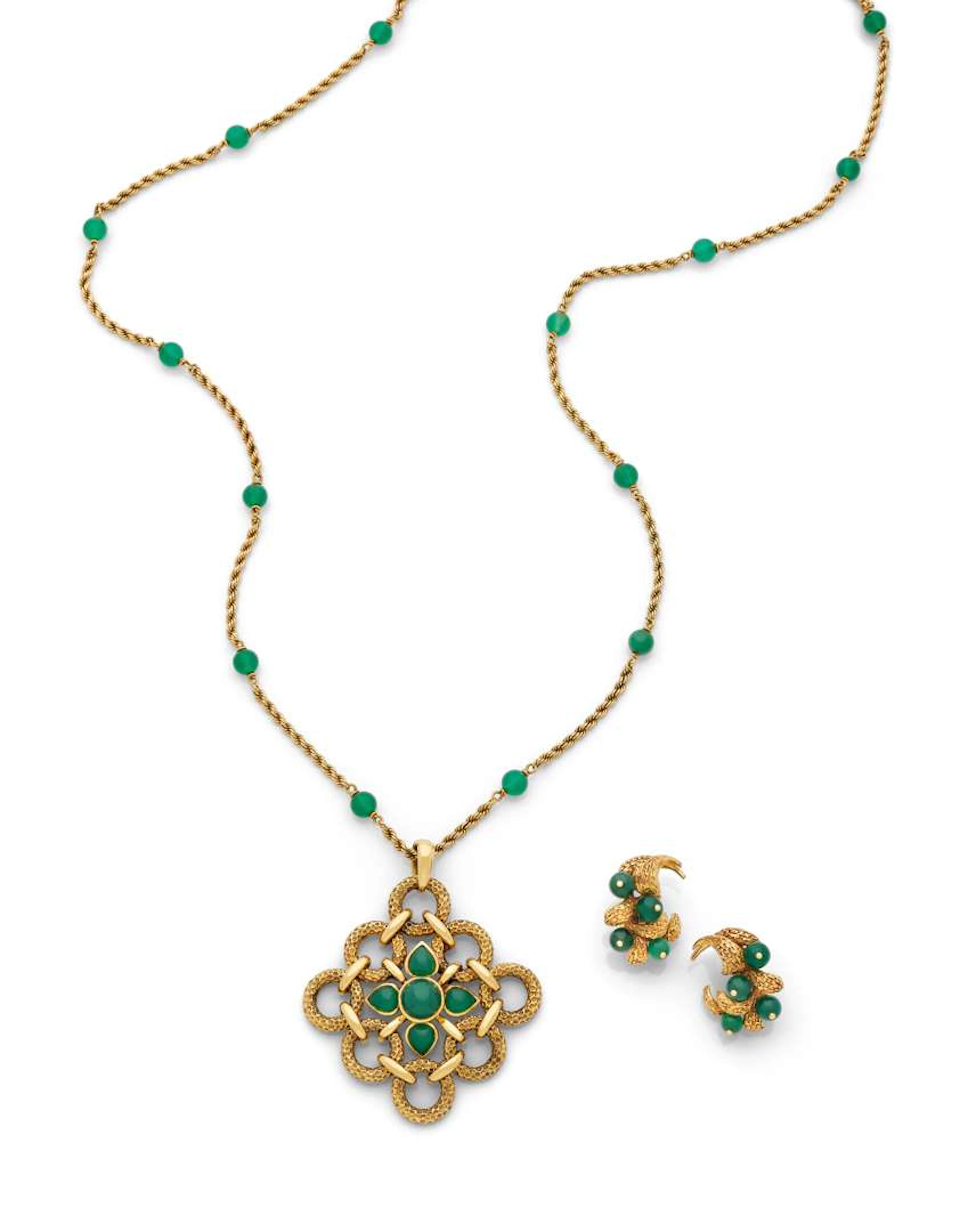 VAN CLEEF & ARPELS, “Rosace” long necklace