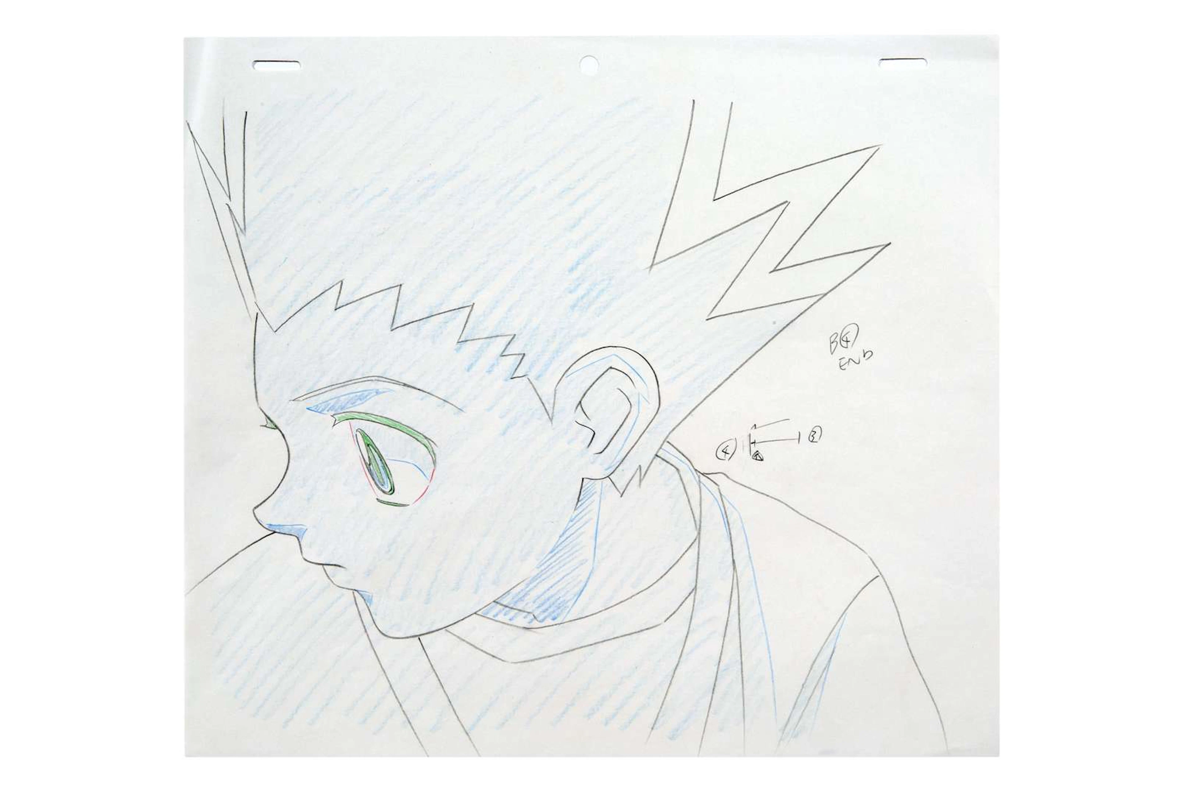 HUNTER X HUNTER, Pencil sketch. Director: Kazuhiro FURUHASHI / Studio:
