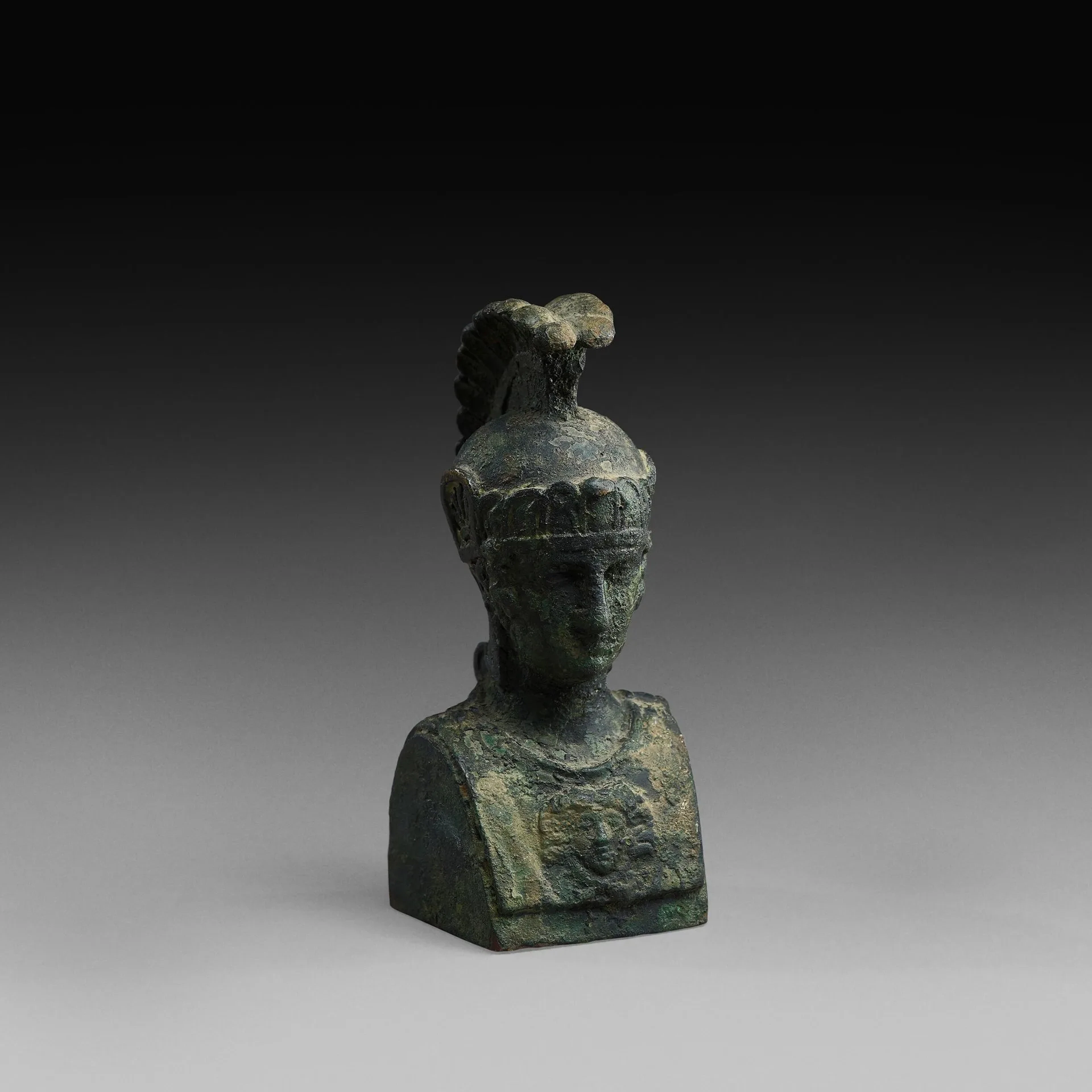 SMALL BUST OF MARS - Lot 329