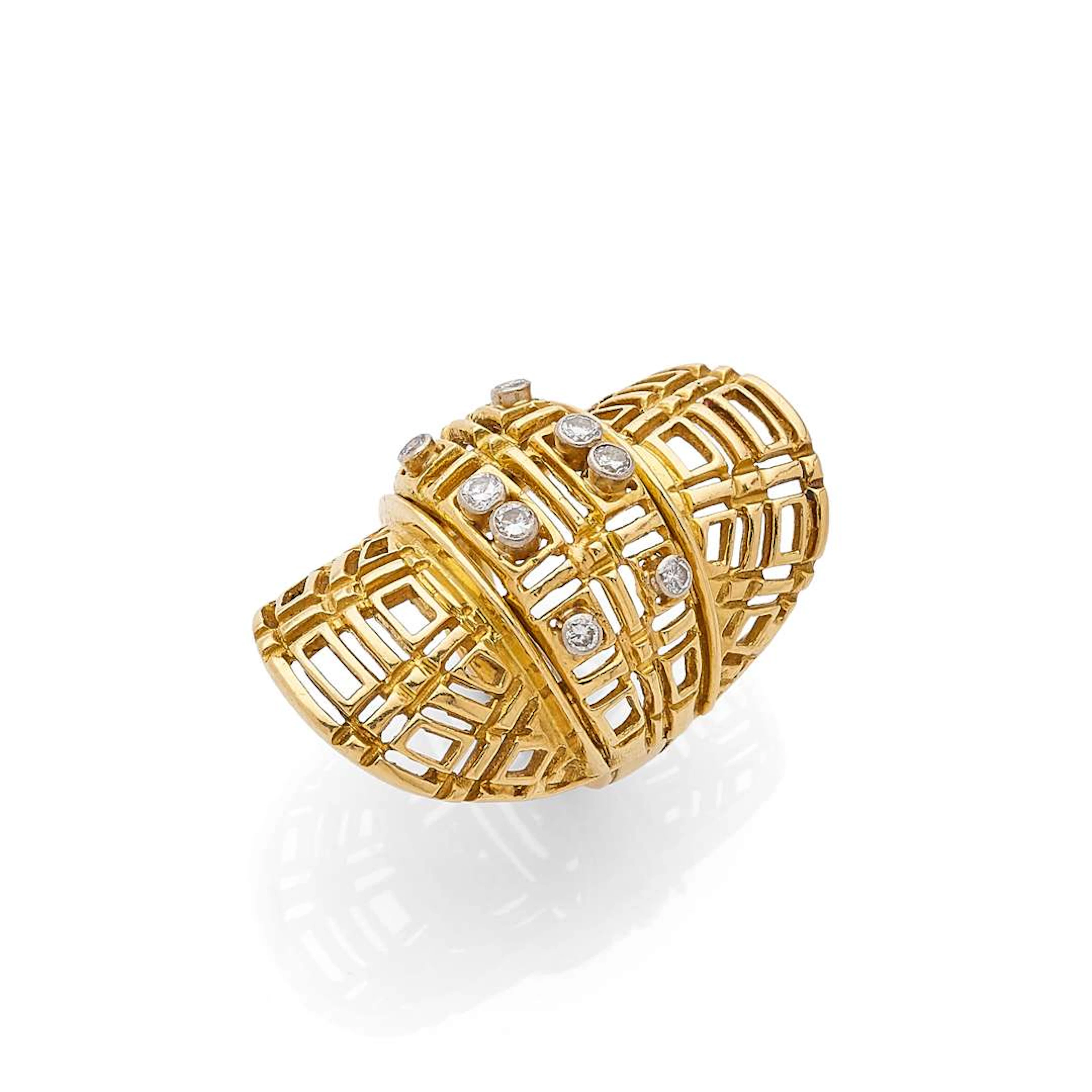 LALAOUNIS, Large openwork ring