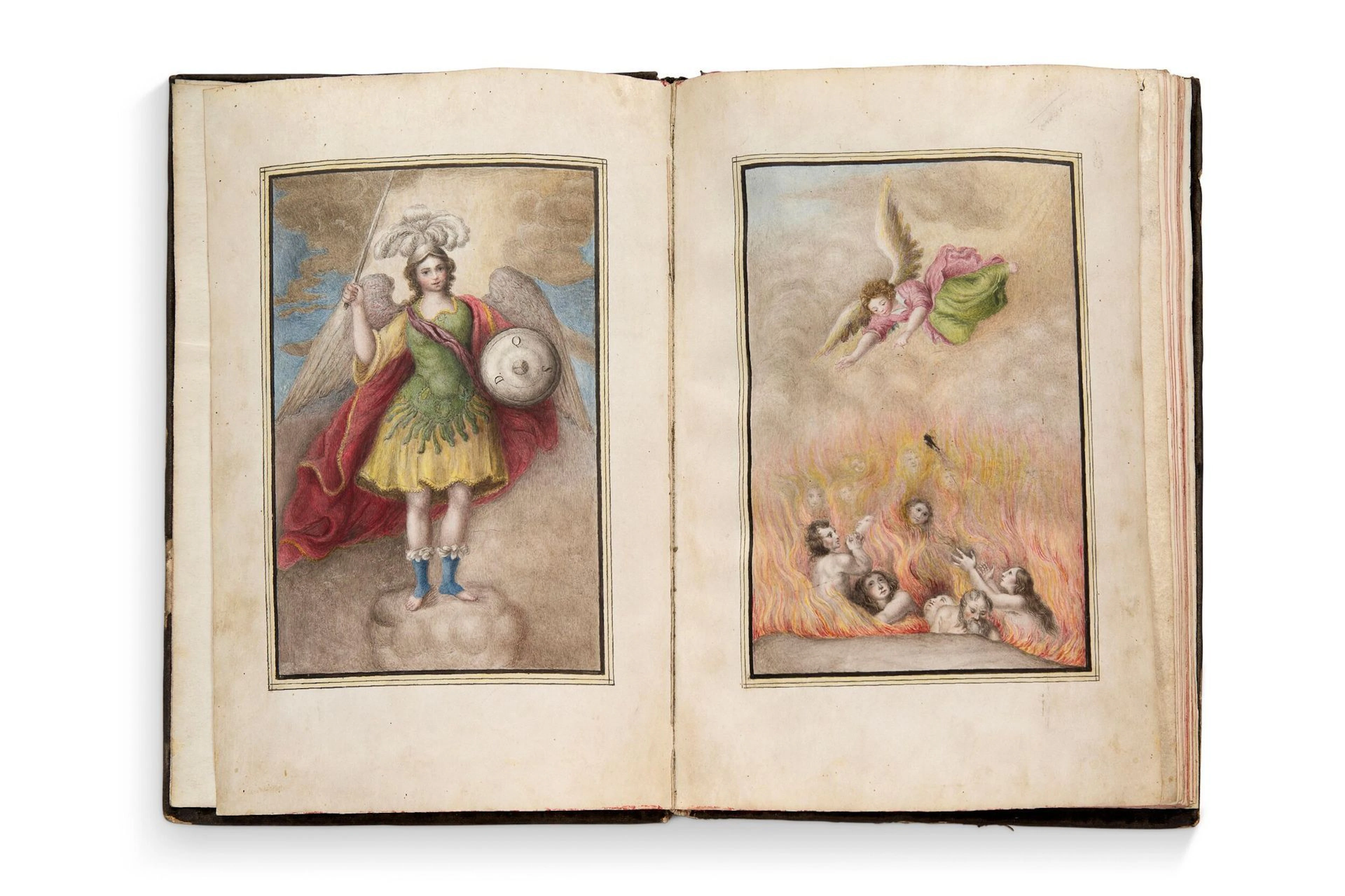 [ORNATE SPANISH MANUSCRIPT ON VELLUM]. - Lot 330