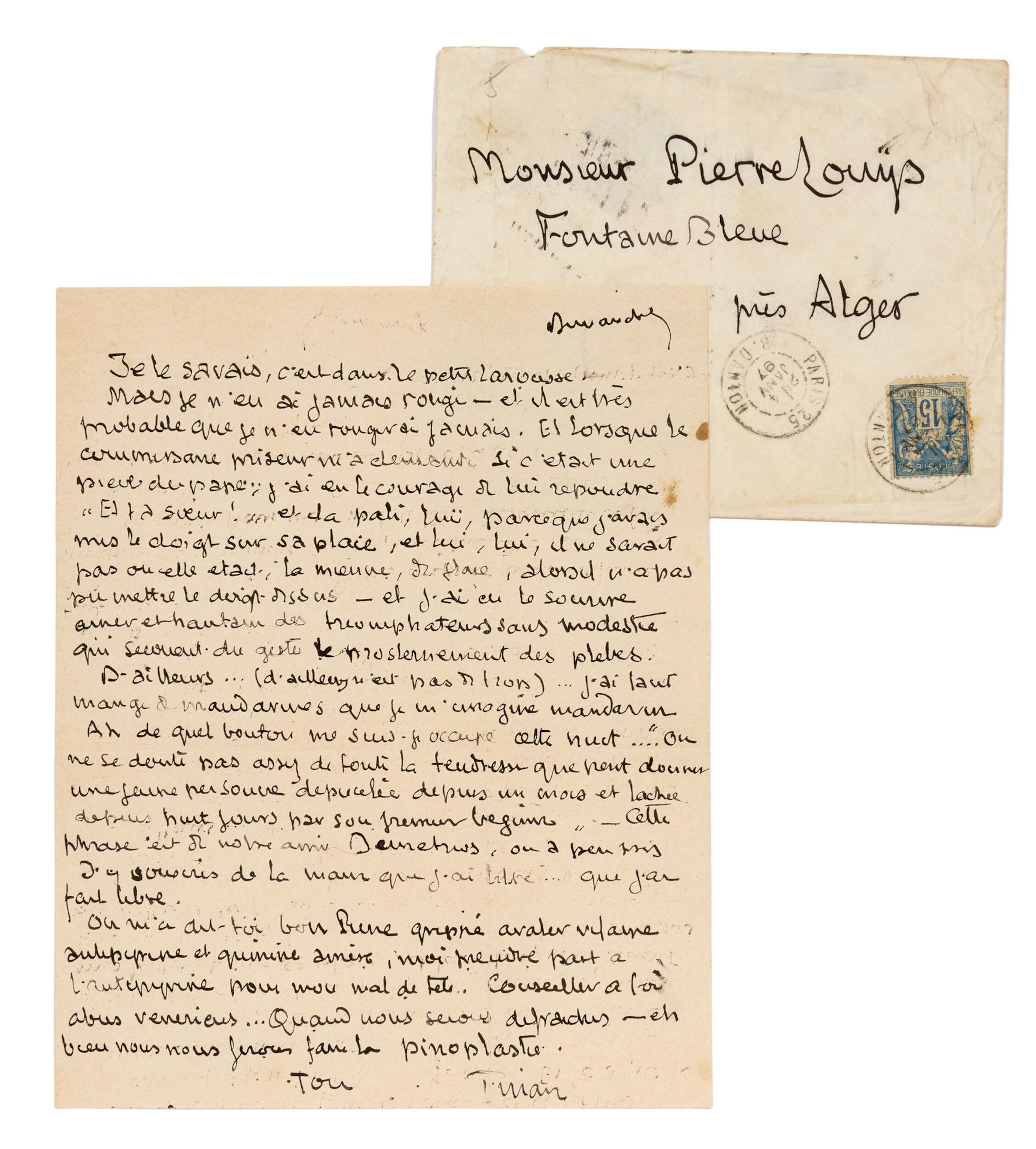 TINAN Jean de (1874-1898) - Lot 219