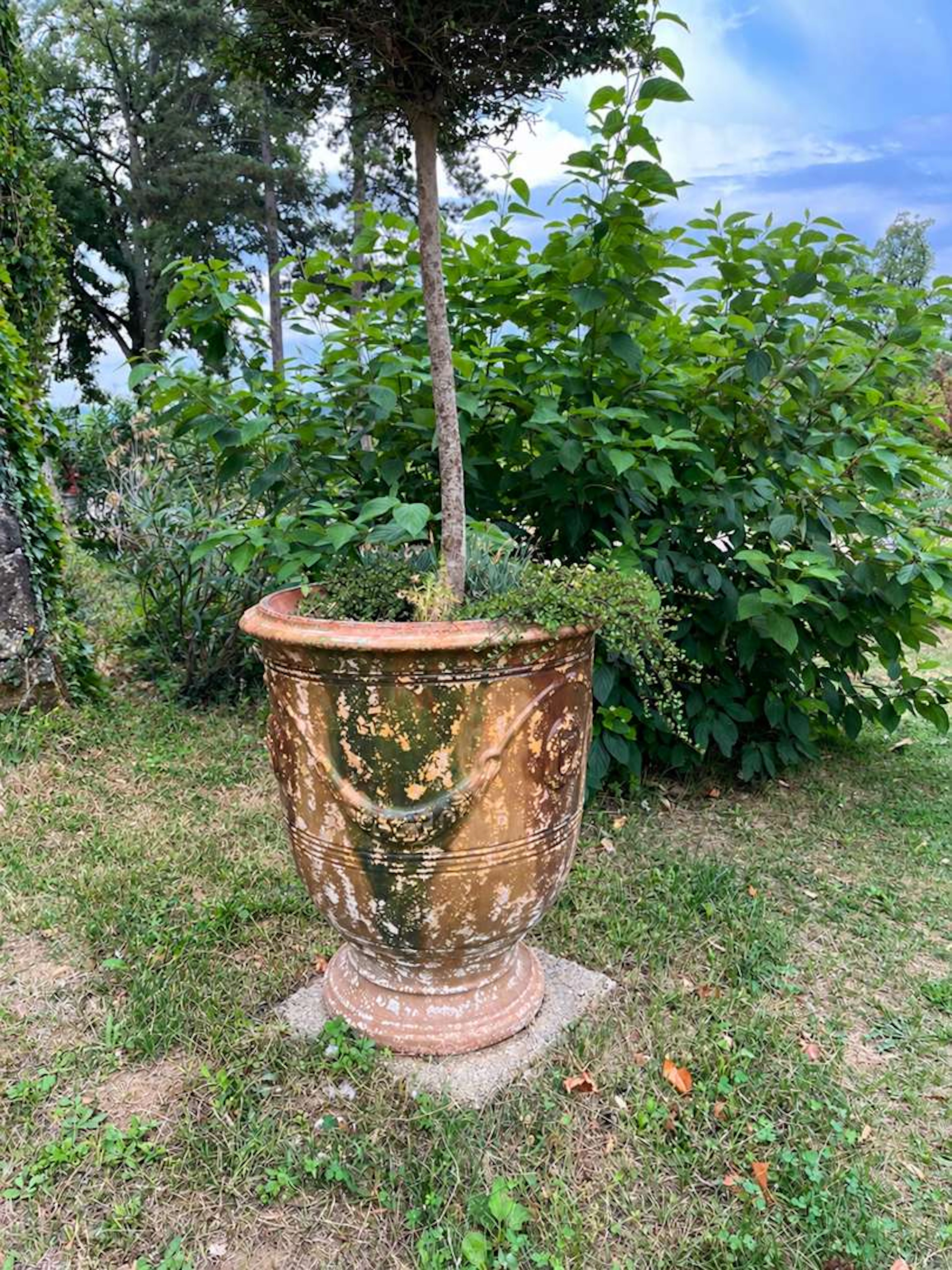 ANDUZE, La Madeleine Factory, Glazed terracotta vase