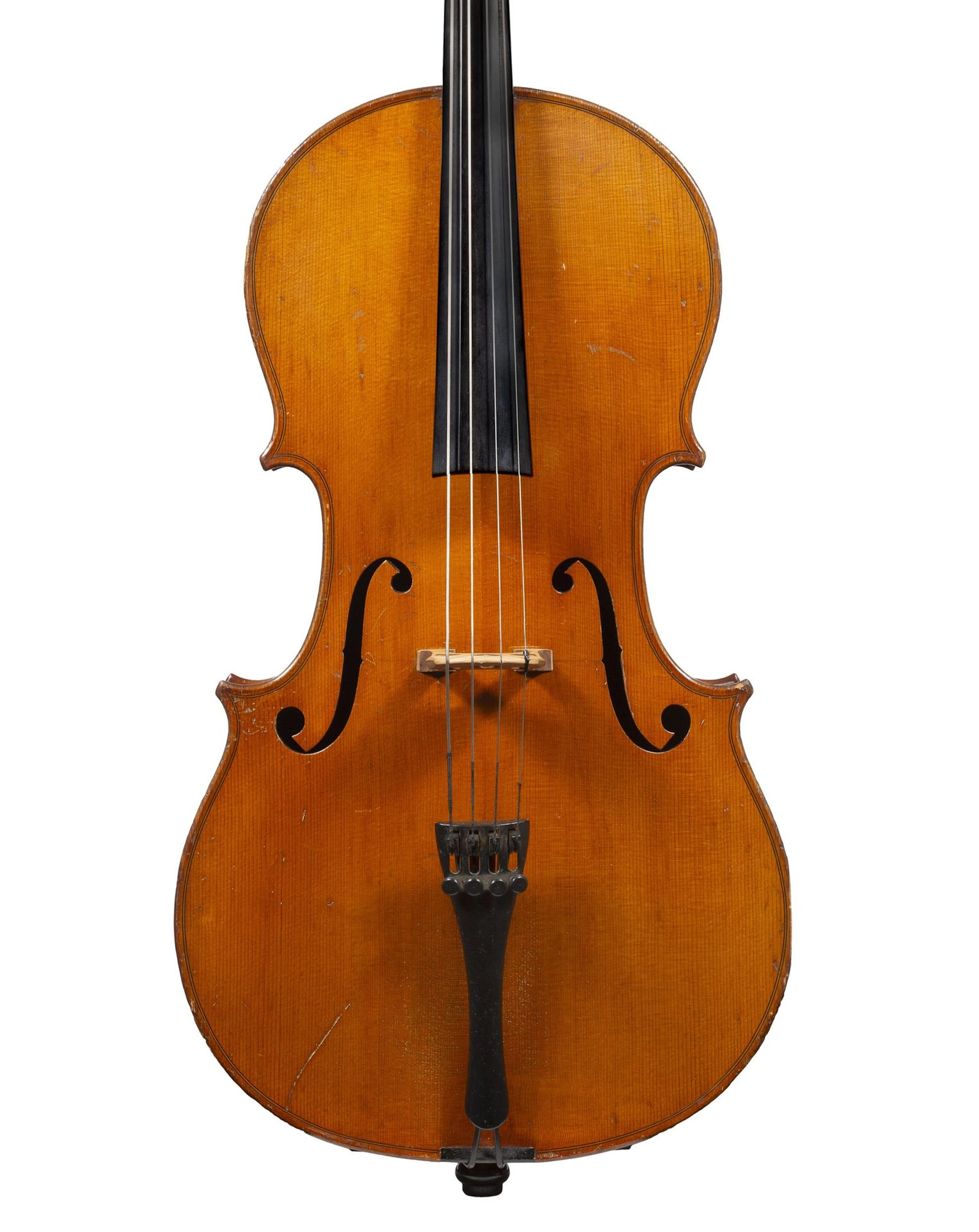 NICE SIZE ¼ FRENCH CELLO - Lot 77