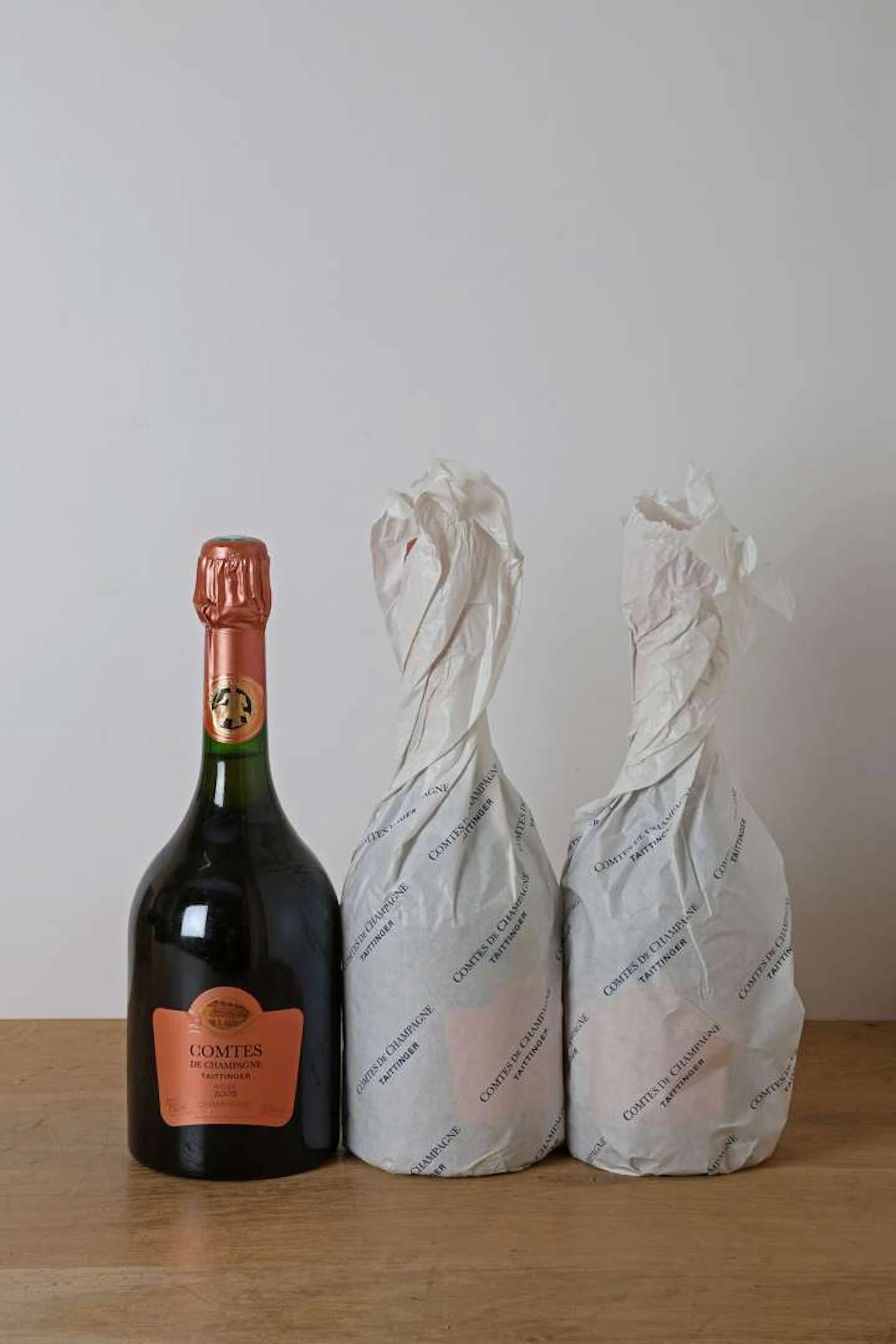6 B Champagne Comte de Champagne Rosé - 2005 - Taittinger