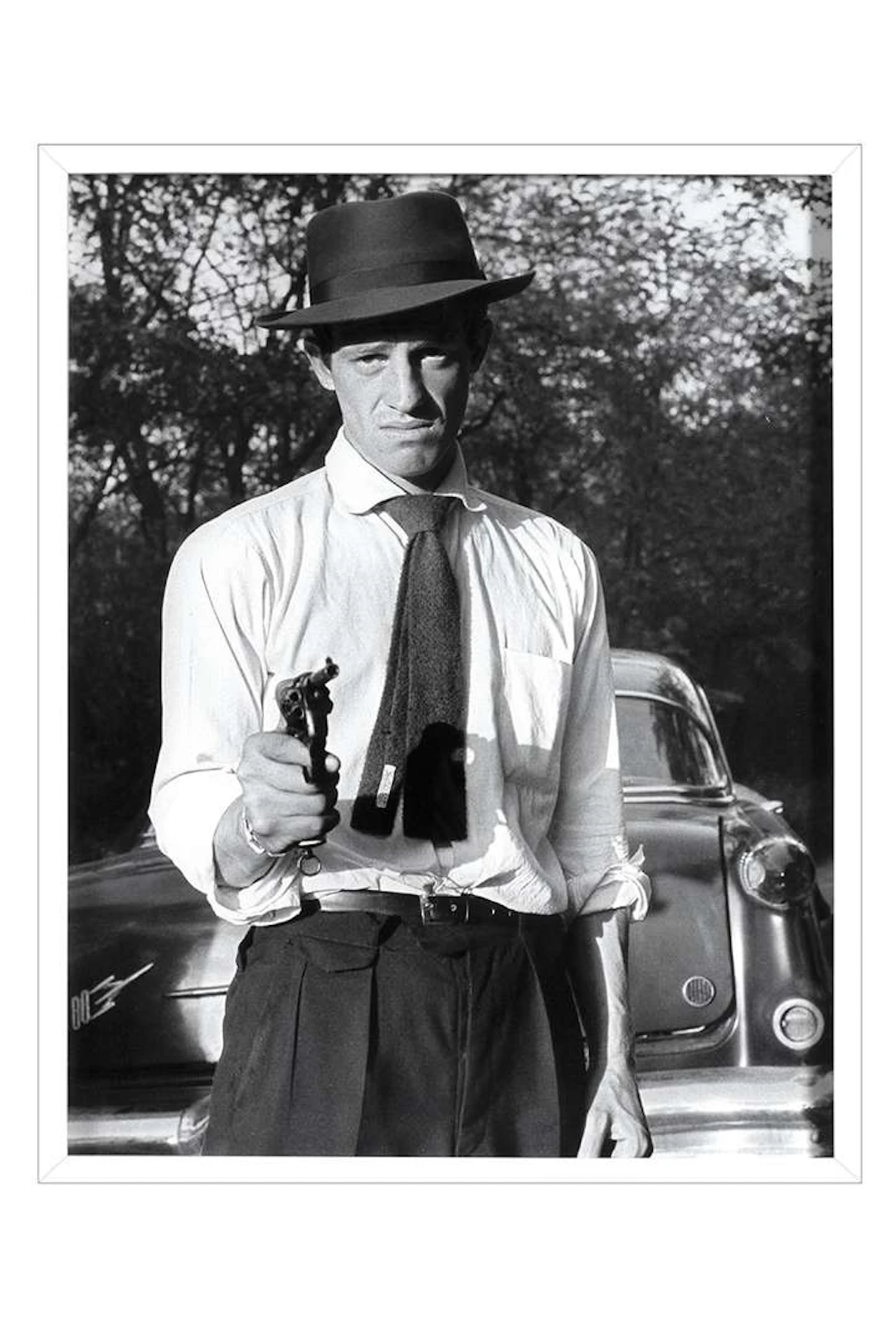 Raymond CAUCHETIER (1920–2021), *Breathless*, Jean-Luc Godard. Jean-Paul