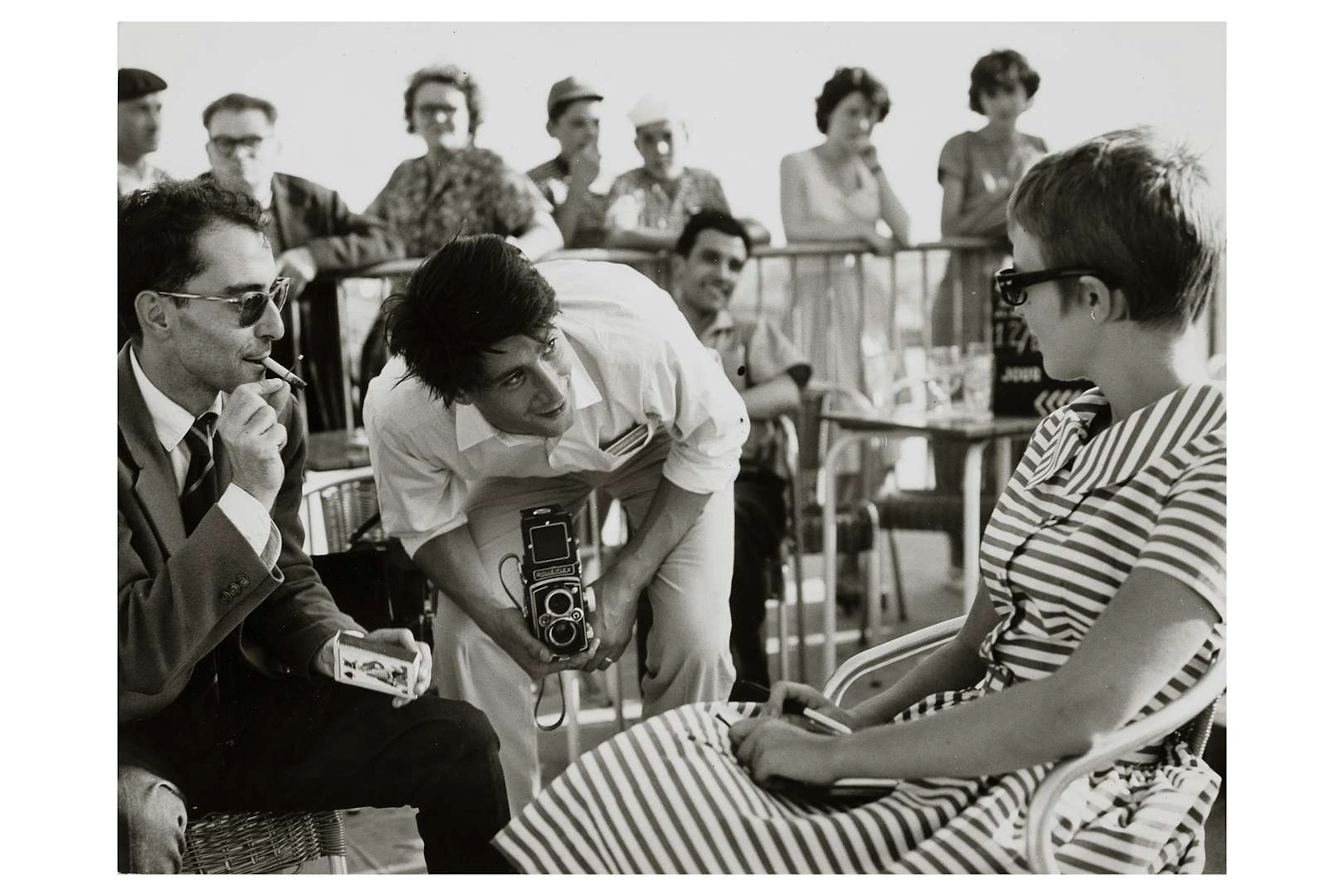 Raymond CAUCHETIER (1920–2021), Breathless, Jean-Luc Godard. Jean-Luc