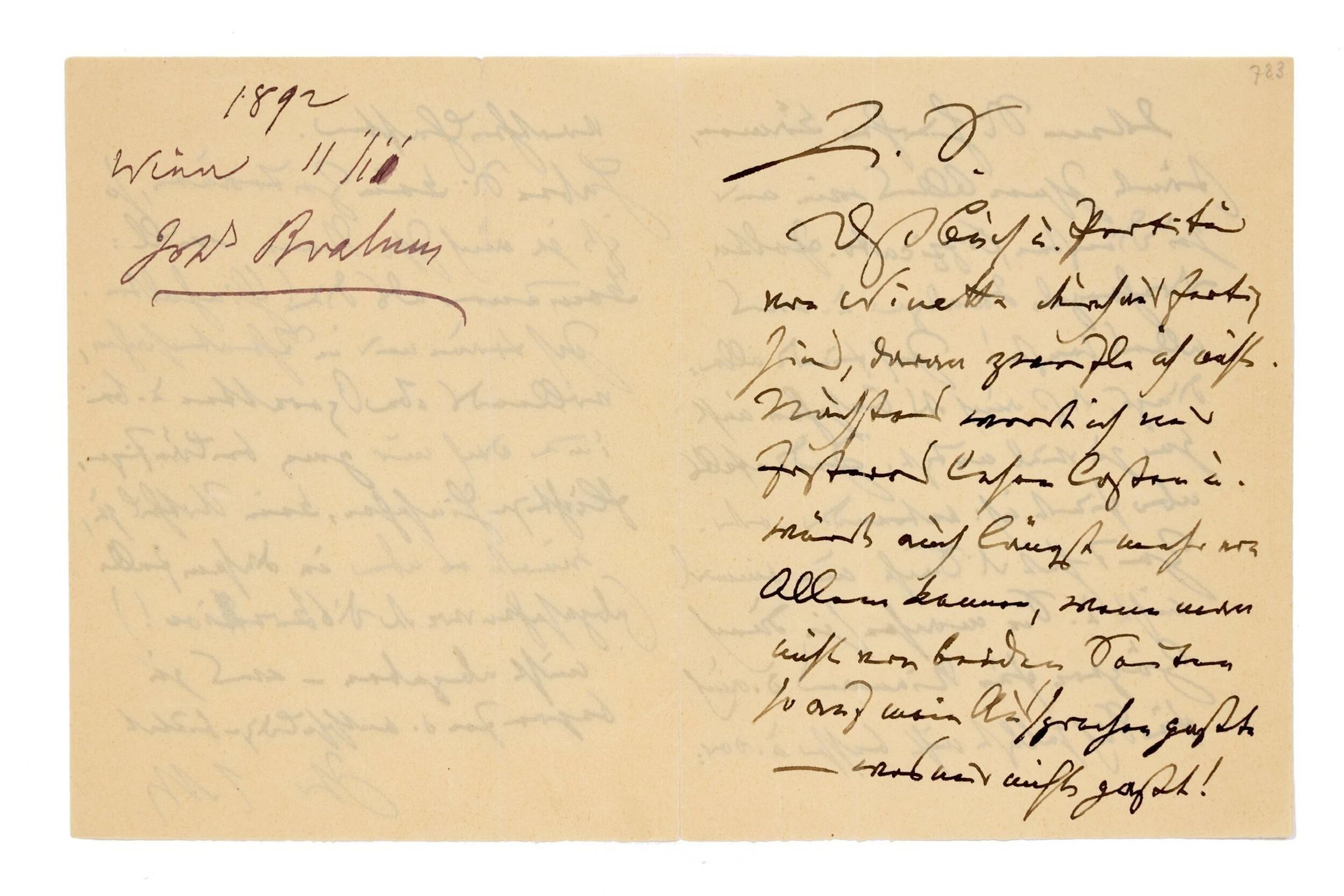 BRAHMS Johannes (1833-1897) - Lot 102