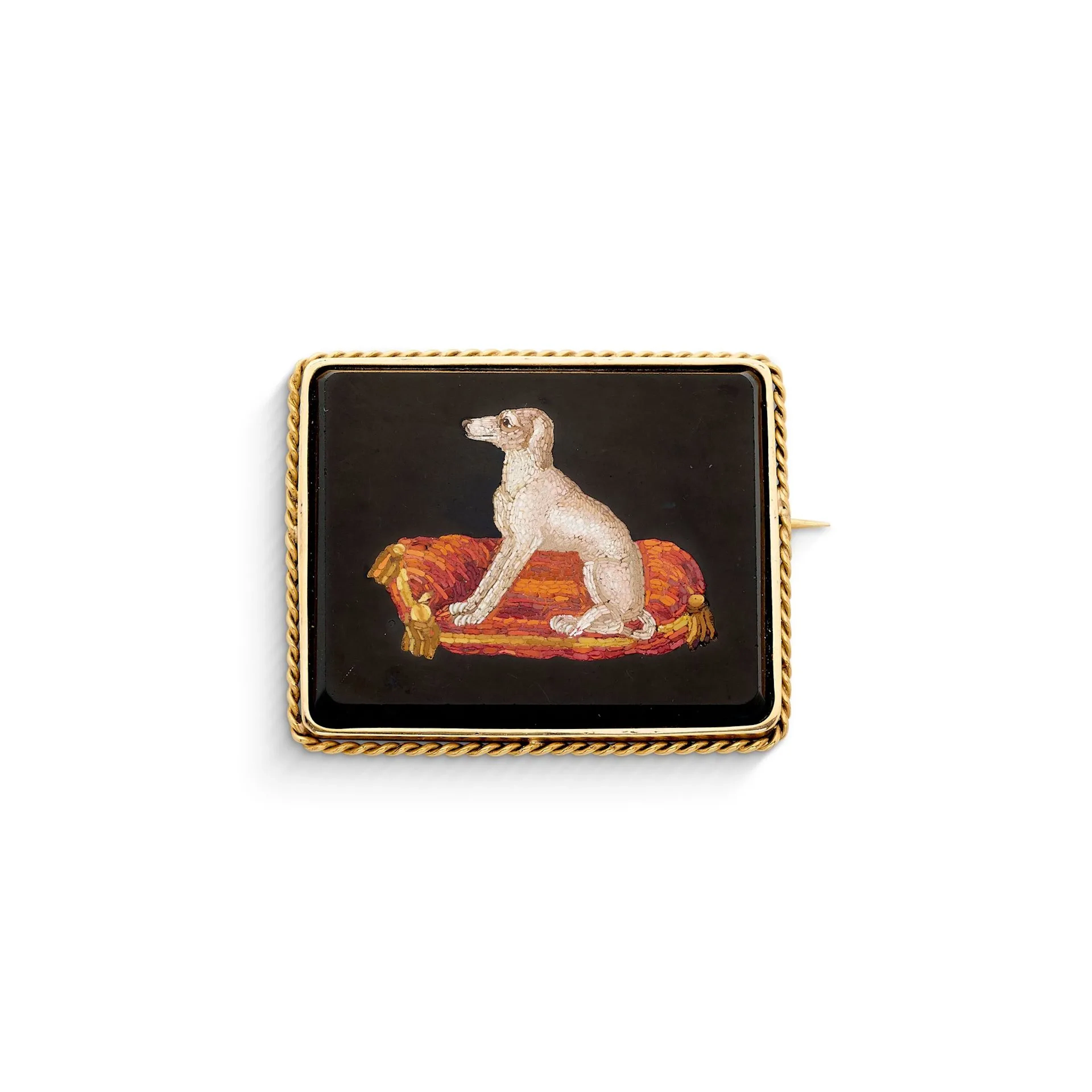 Micro-mosaic" brooch - Lot 13